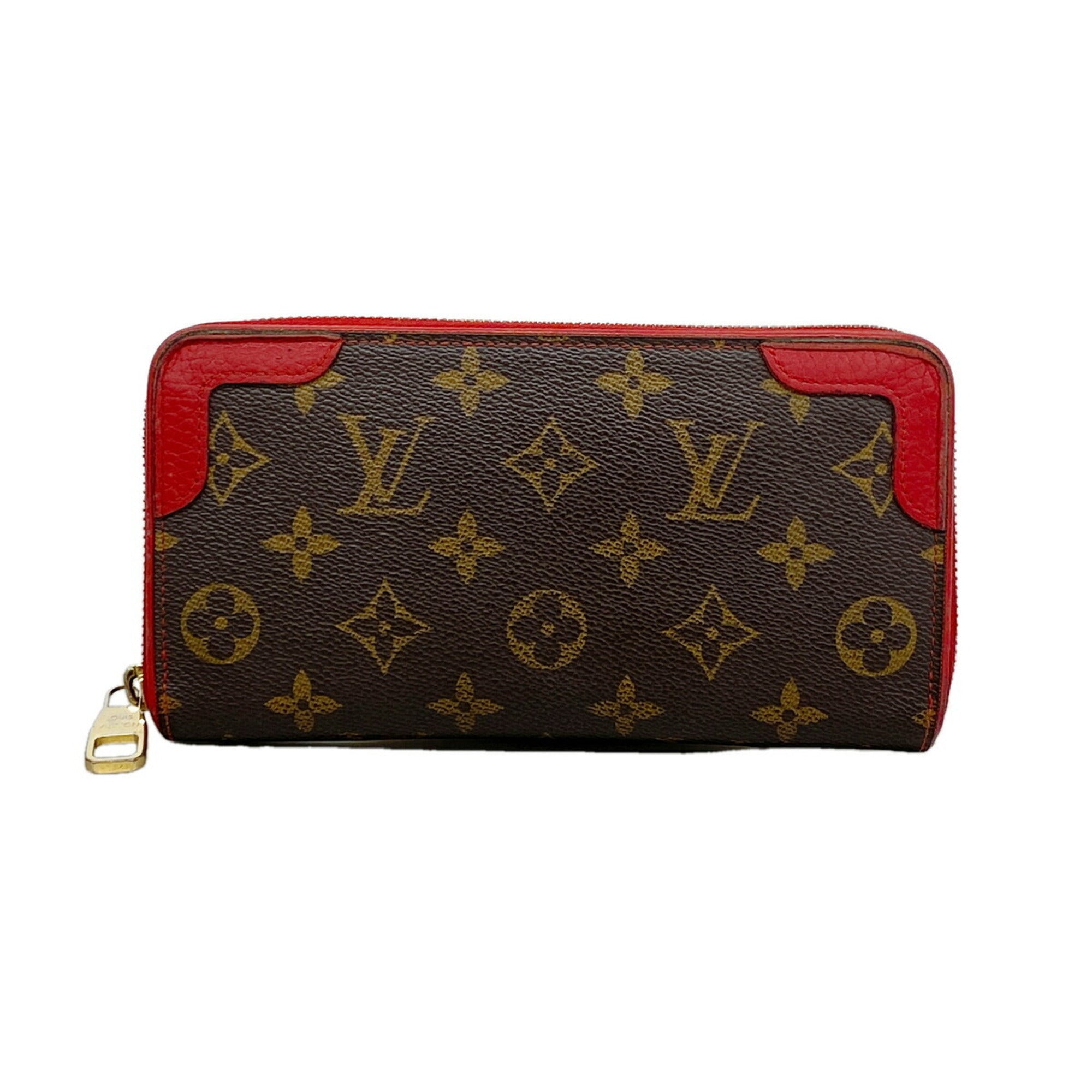 Louis Vuitton Cerise Long Wallet (Bi-Fold) (Pre-Owned)