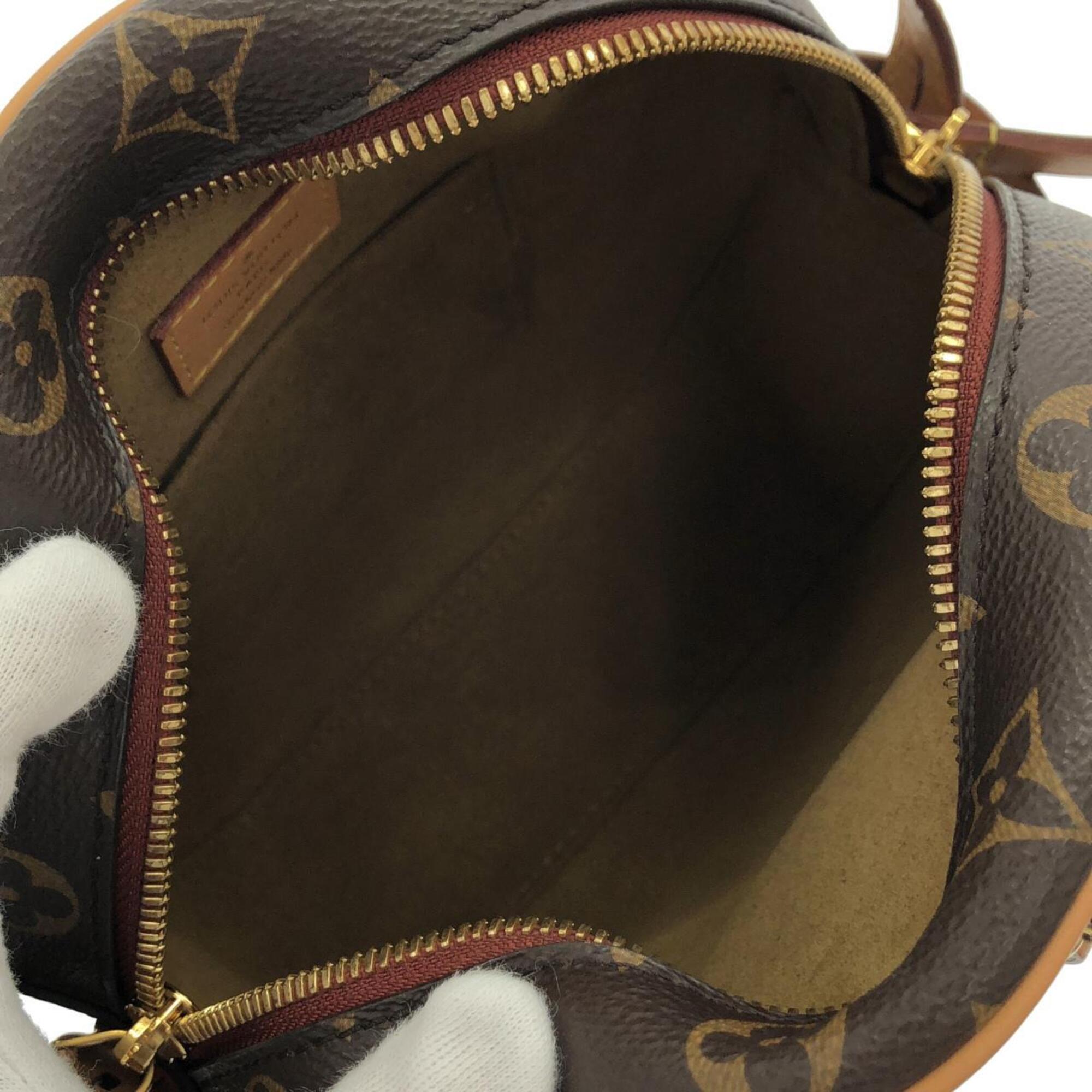 Louis Vuitton Brown Coated Canvas Shoulder Bag (Pre-Owned)