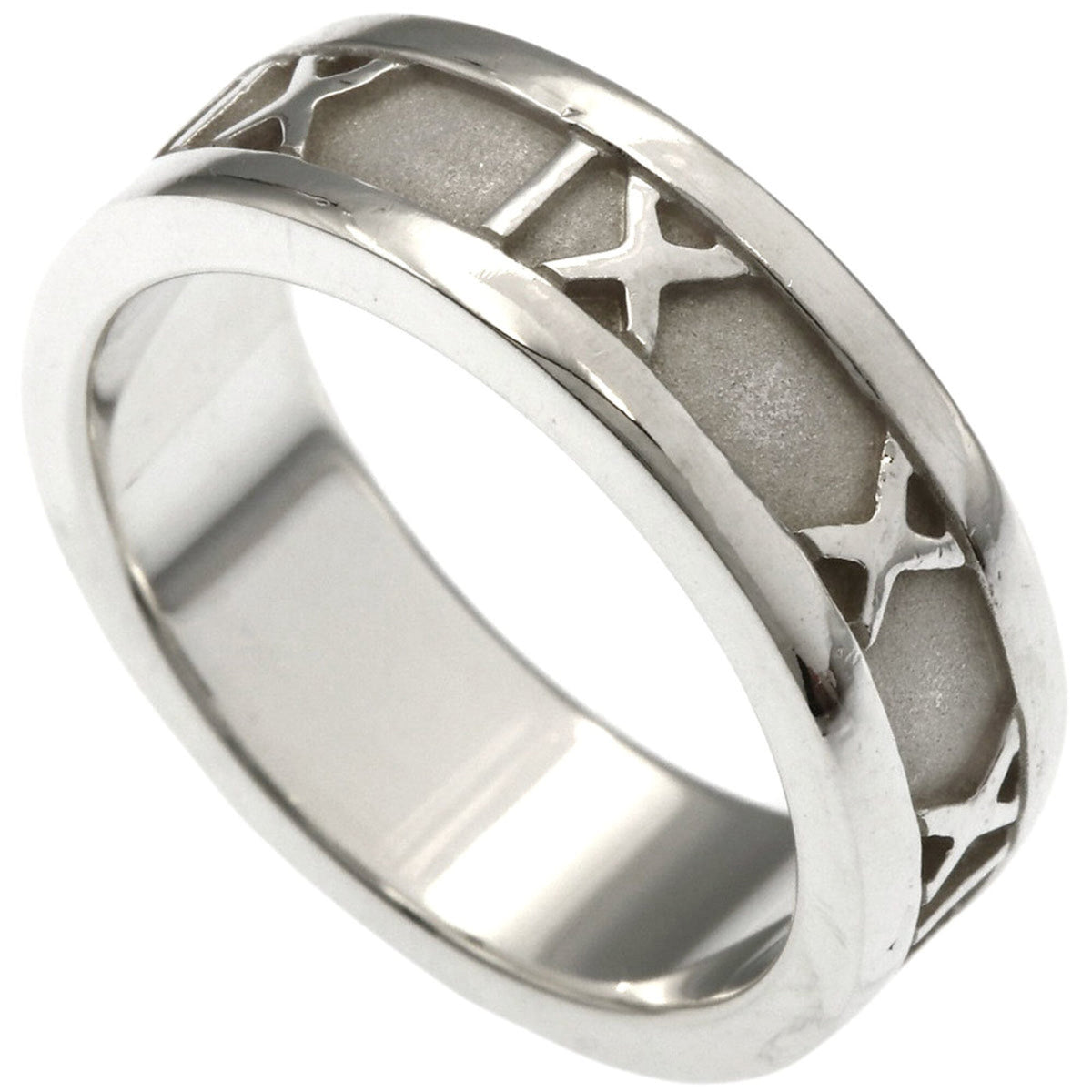 Tiffany Silver Band Ring (Pre-Owned)