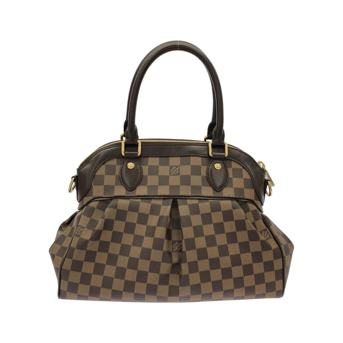 Louis Vuitton Brown Coated Canvas Handbag (Pre-Owned)