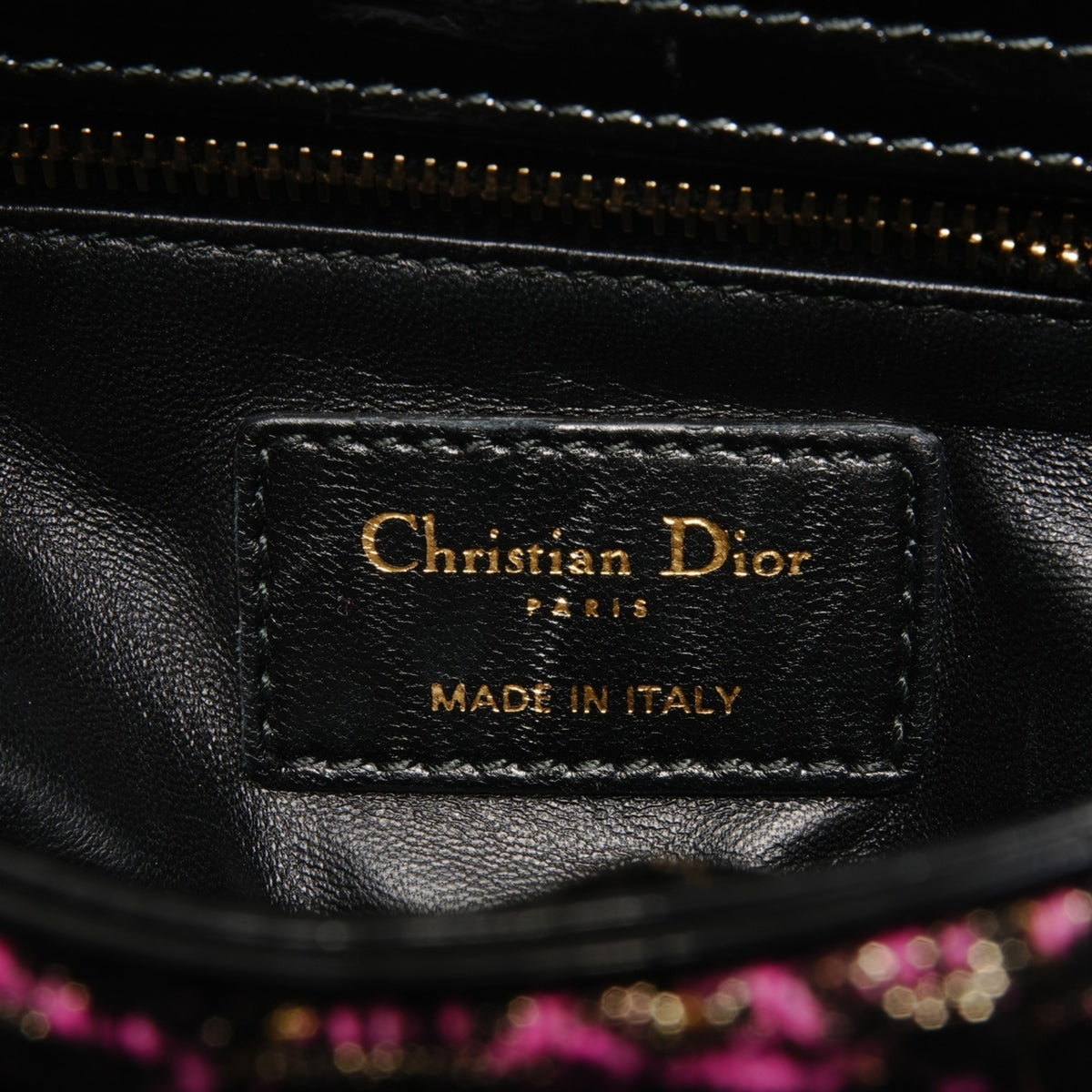 Christian Dior Black Pink Handbag (Pre-Owned)