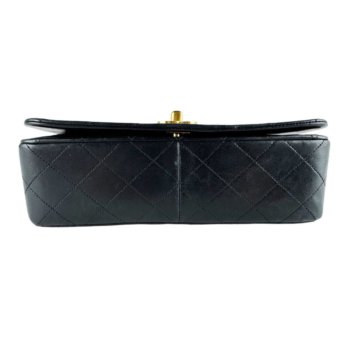 Chanel Black Leather Shoulder Bag (Pre-Owned)