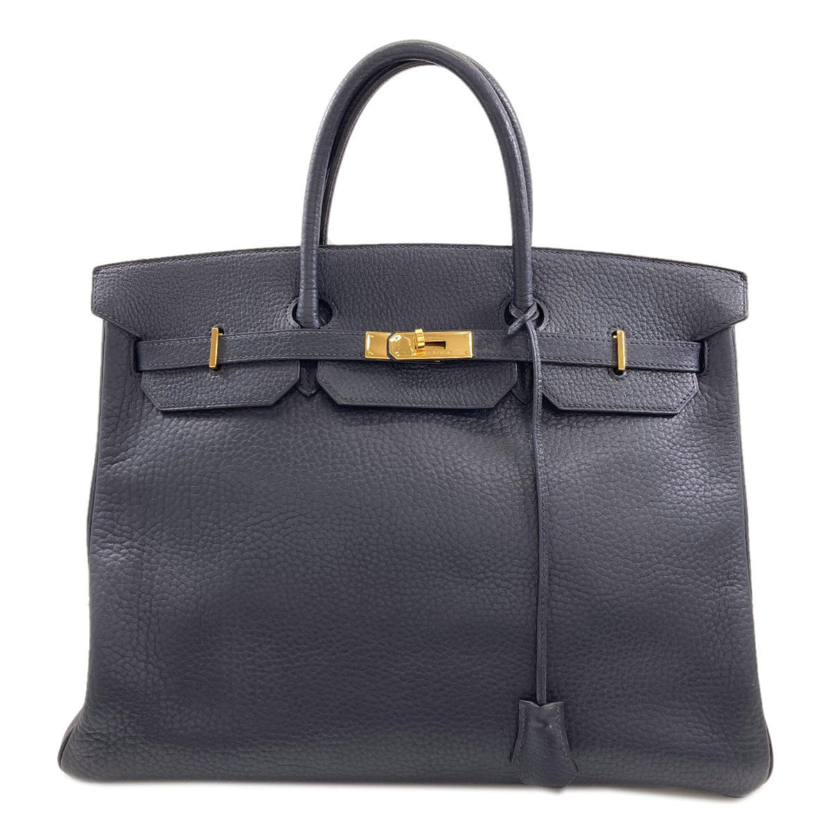 Hermes Blue Indigo Ardennes Leather Handbag (Pre-Owned)