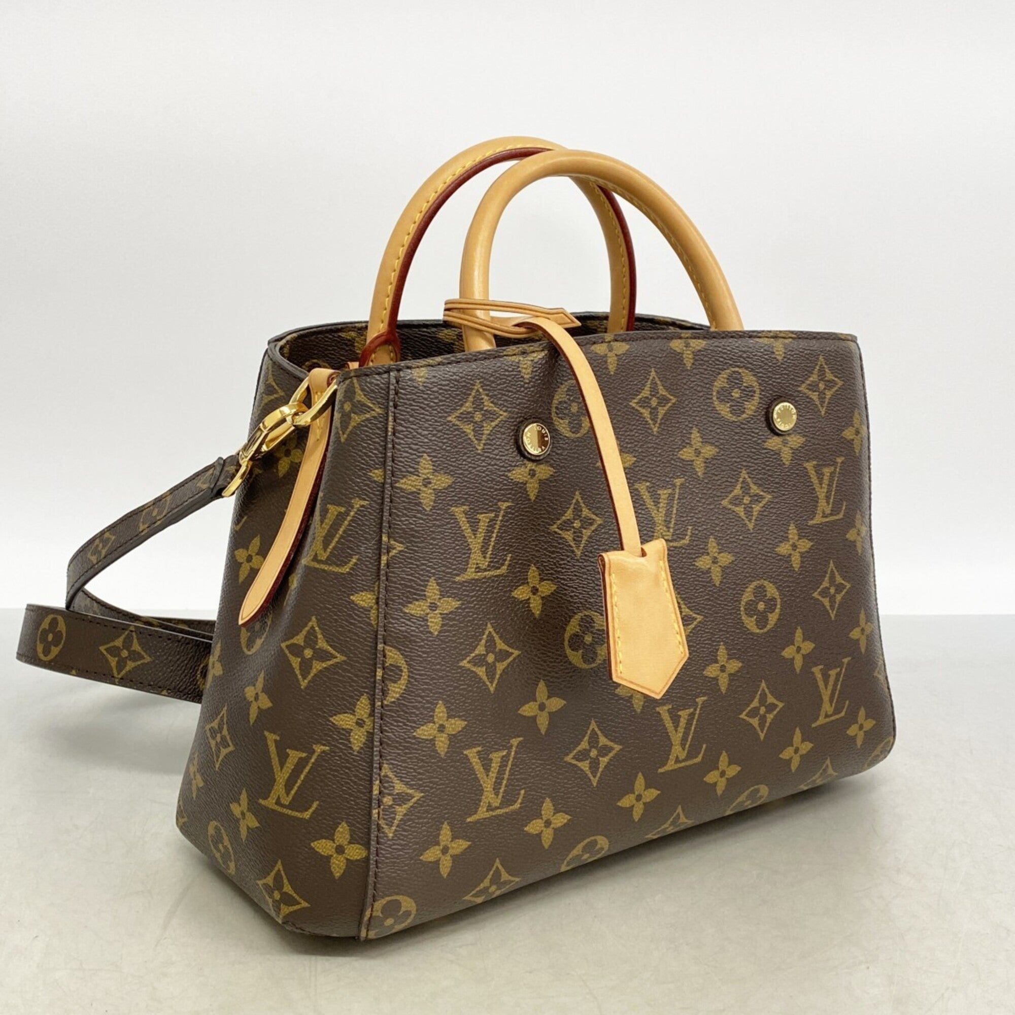 Louis Vuitton Brown Handbag (Pre-Owned)