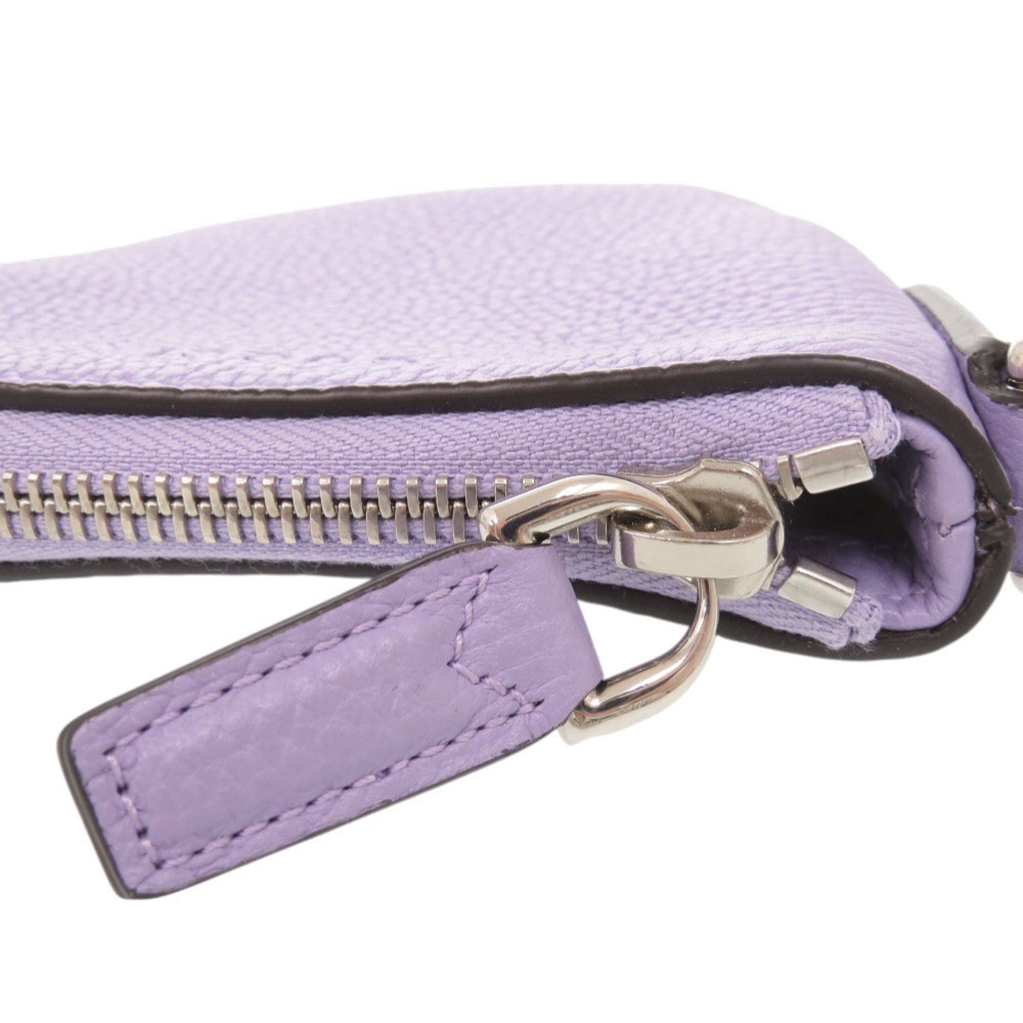 Gucci Purple Leather Shoulder Bag (Pre-Owned)