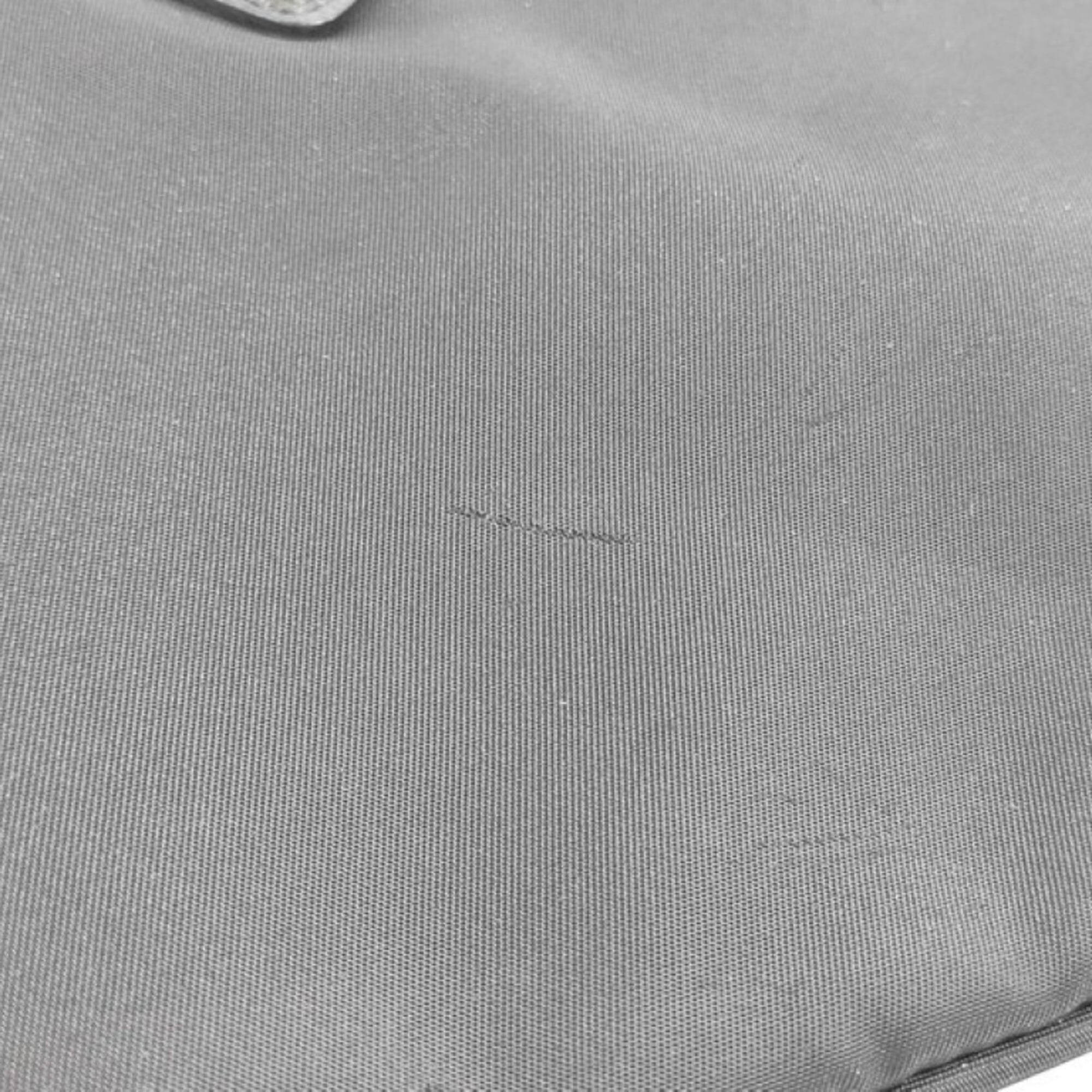 Prada Black White Nylon Clutch Bag (Pre-Owned)