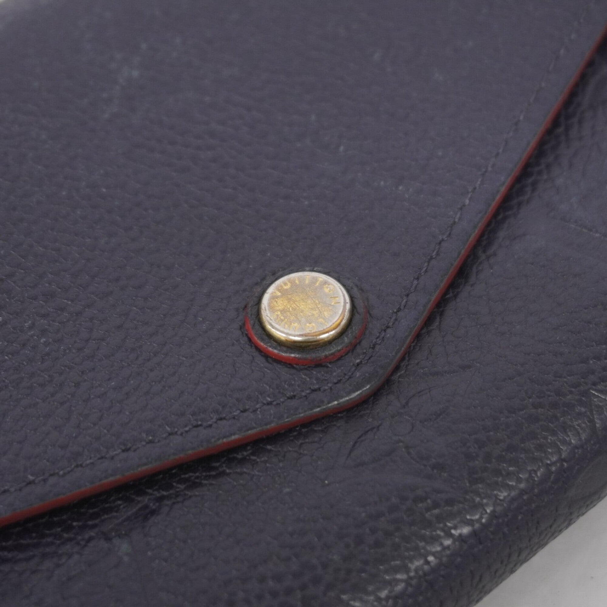 Louis Vuitton Marine Rouge Long Wallet (Bi-Fold) (Pre-Owned)