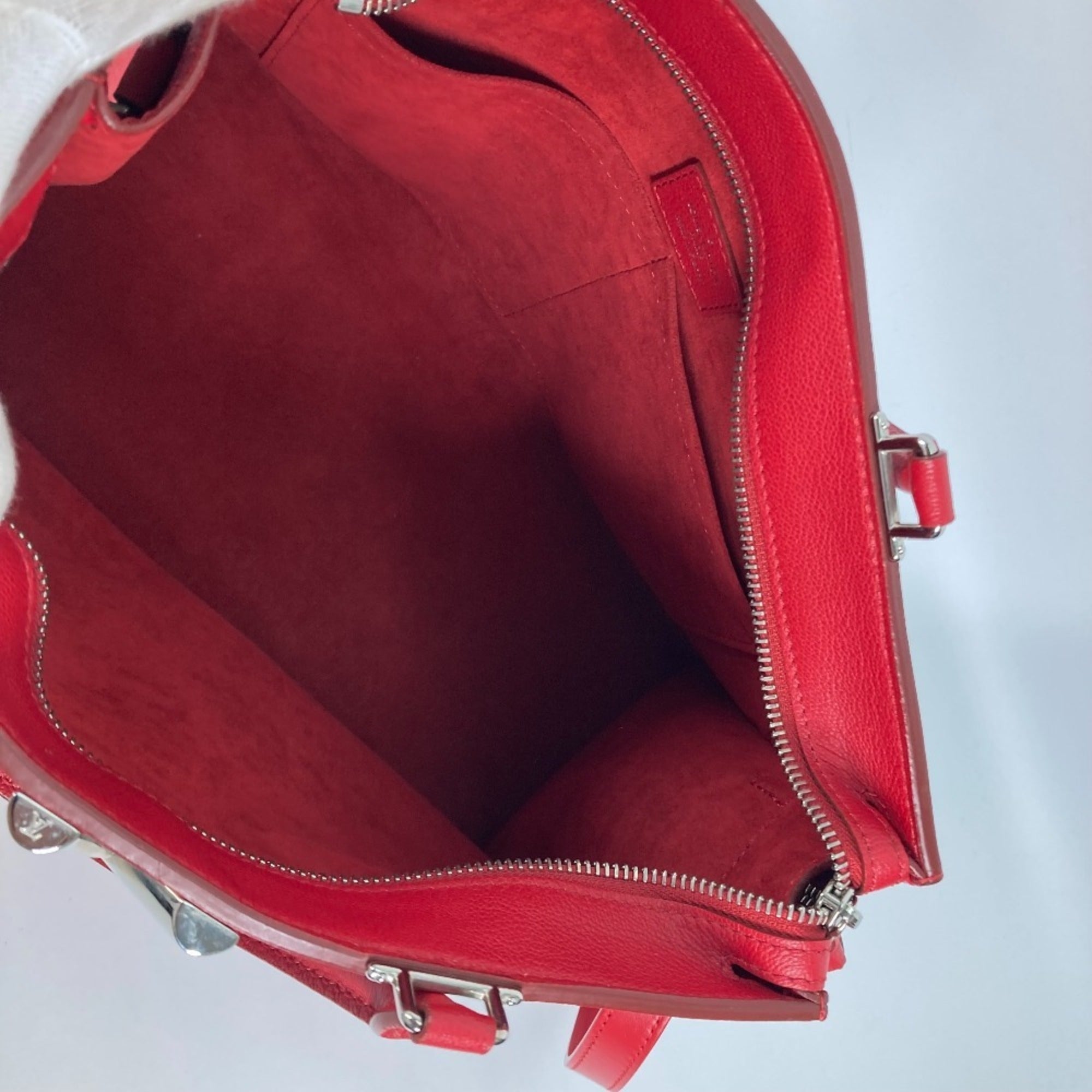 Louis Vuitton Monogram Red Color Ruby Monogram Handbag Shoulder Bag Tote Bag (Pre-Owned)