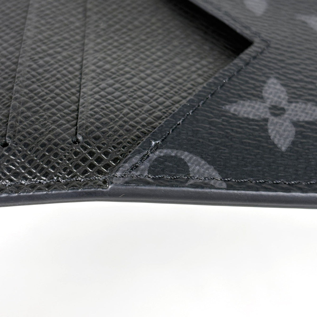 Louis Vuitton Black Noir Taigarama Coin Purse/Coin Case (Pre-Owned)