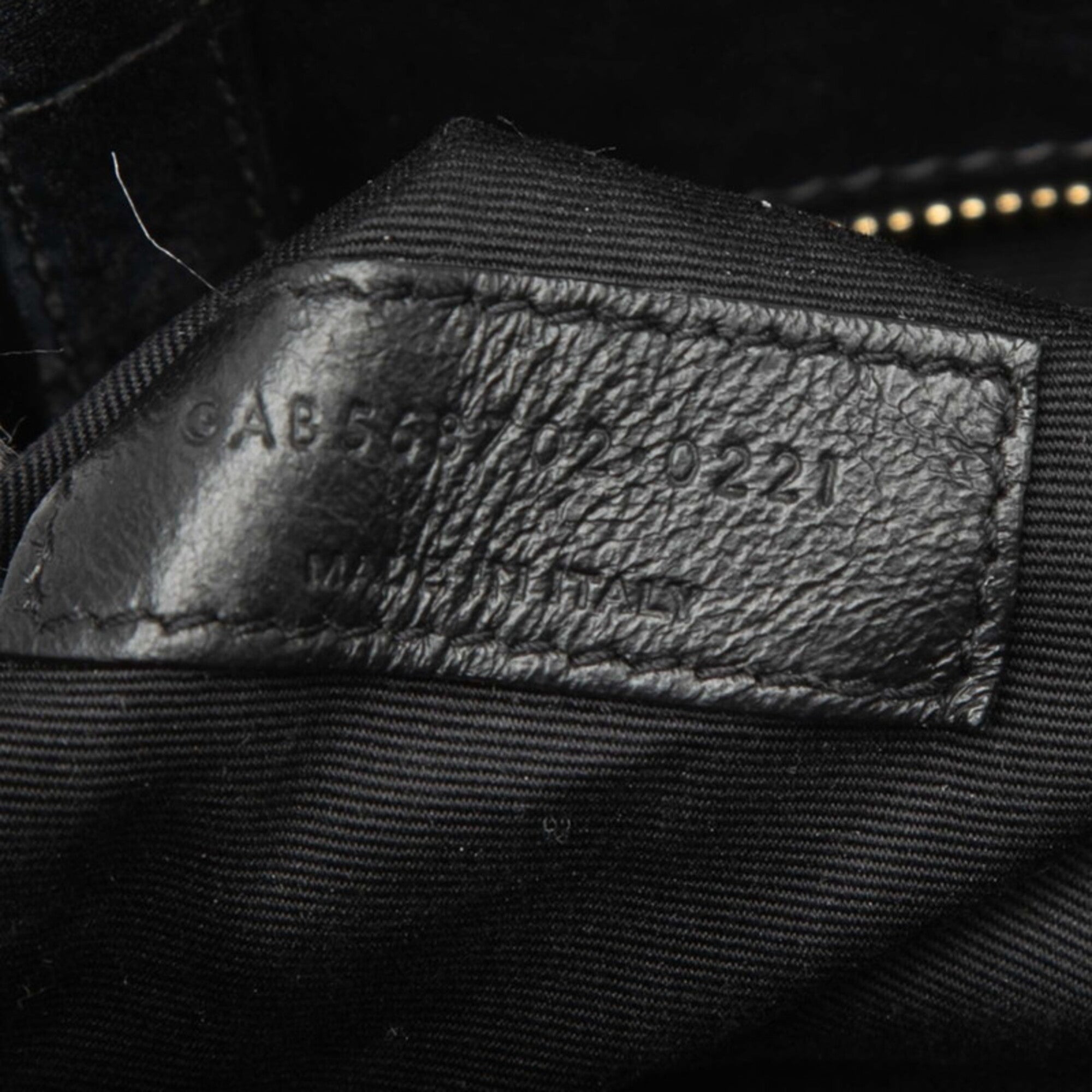 Saint Laurent Black Leather Handbag Shoulder Bag (Pre-Owned)