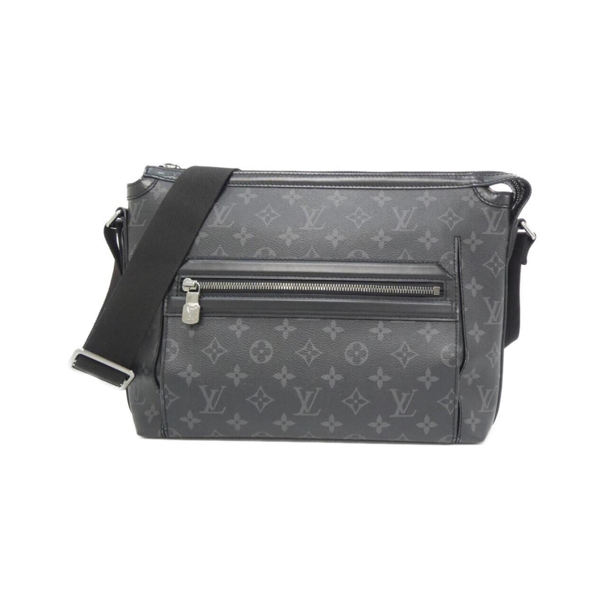 Louis Vuitton Monogram Eclipse Black Coated Canvas Shoulder Bag (Pre-Owned)
