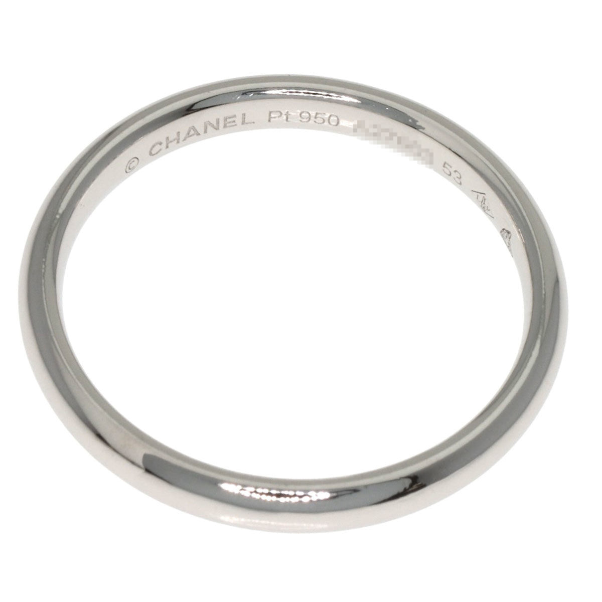 Chanel Platinum Platinum 950 Wedding Ring (Pre-Owned)