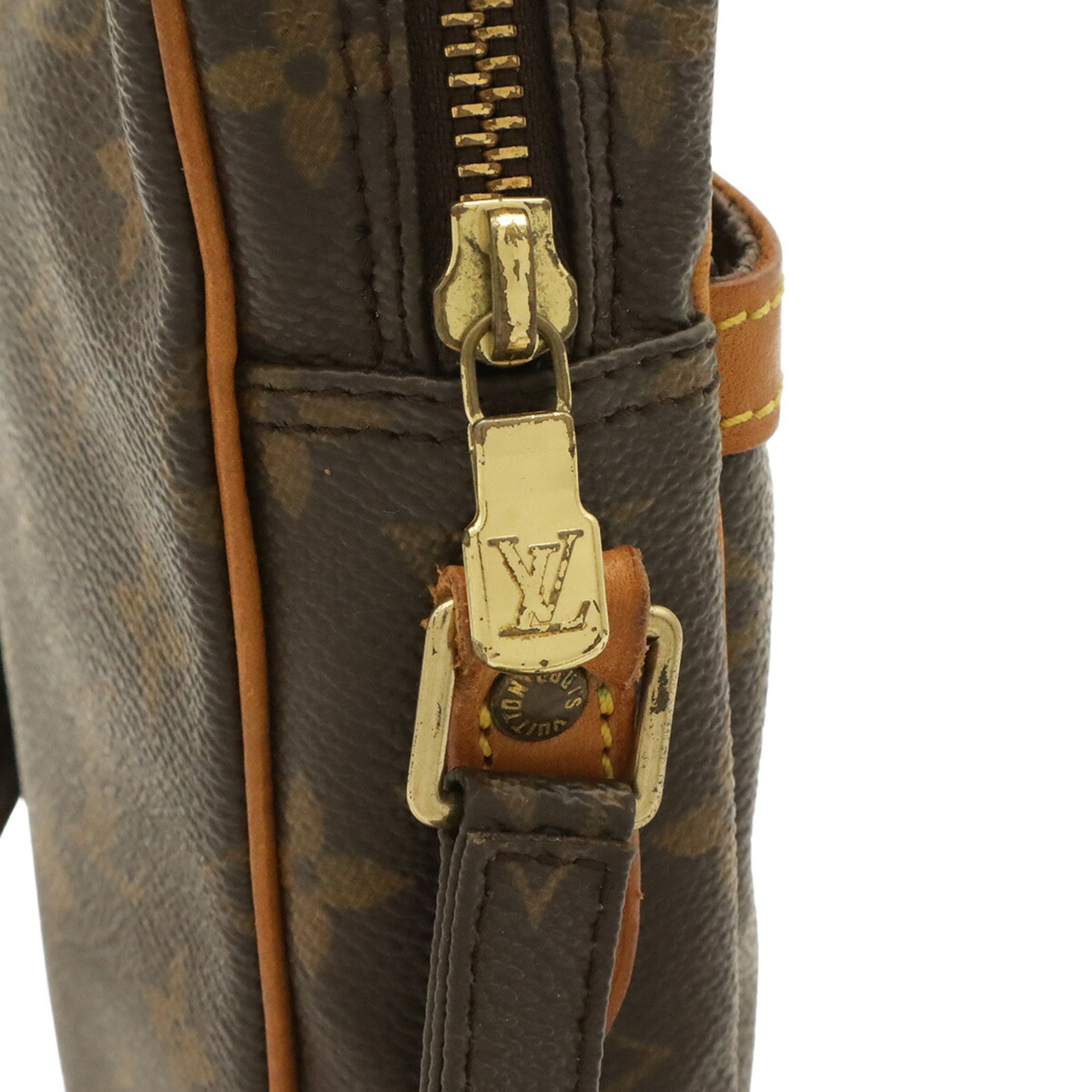 Louis Vuitton Brown Monogram Canvas Pochette Shoulder Bag (Pre-Owned)