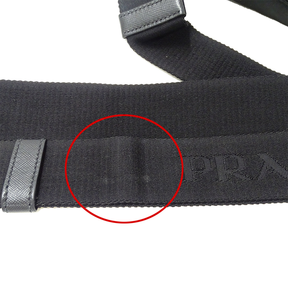 Prada Black Nylon Handbag Shoulder Bag (Pre-Owned)
