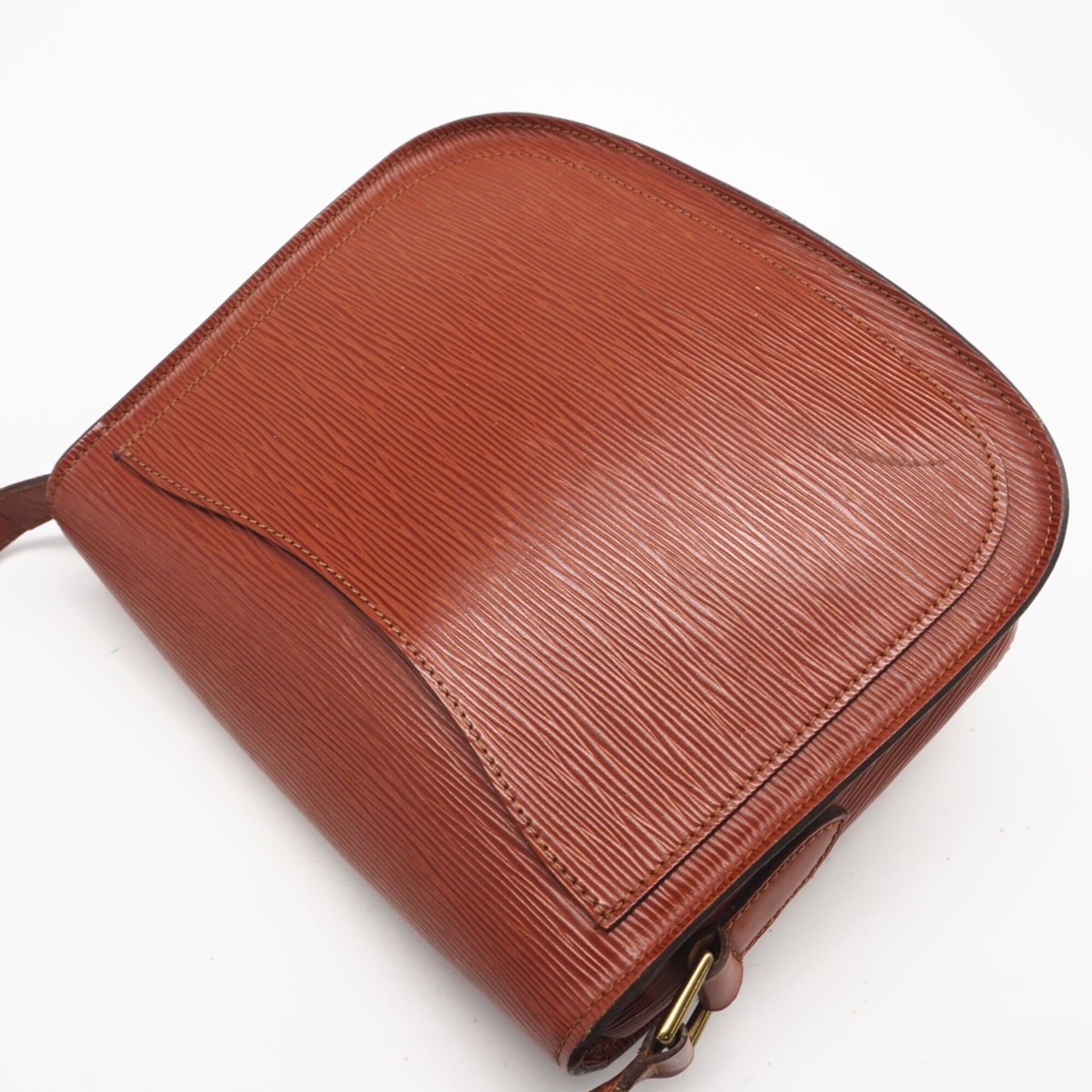 Louis Vuitton Brown Leather Shoulder Bag (Pre-Owned)