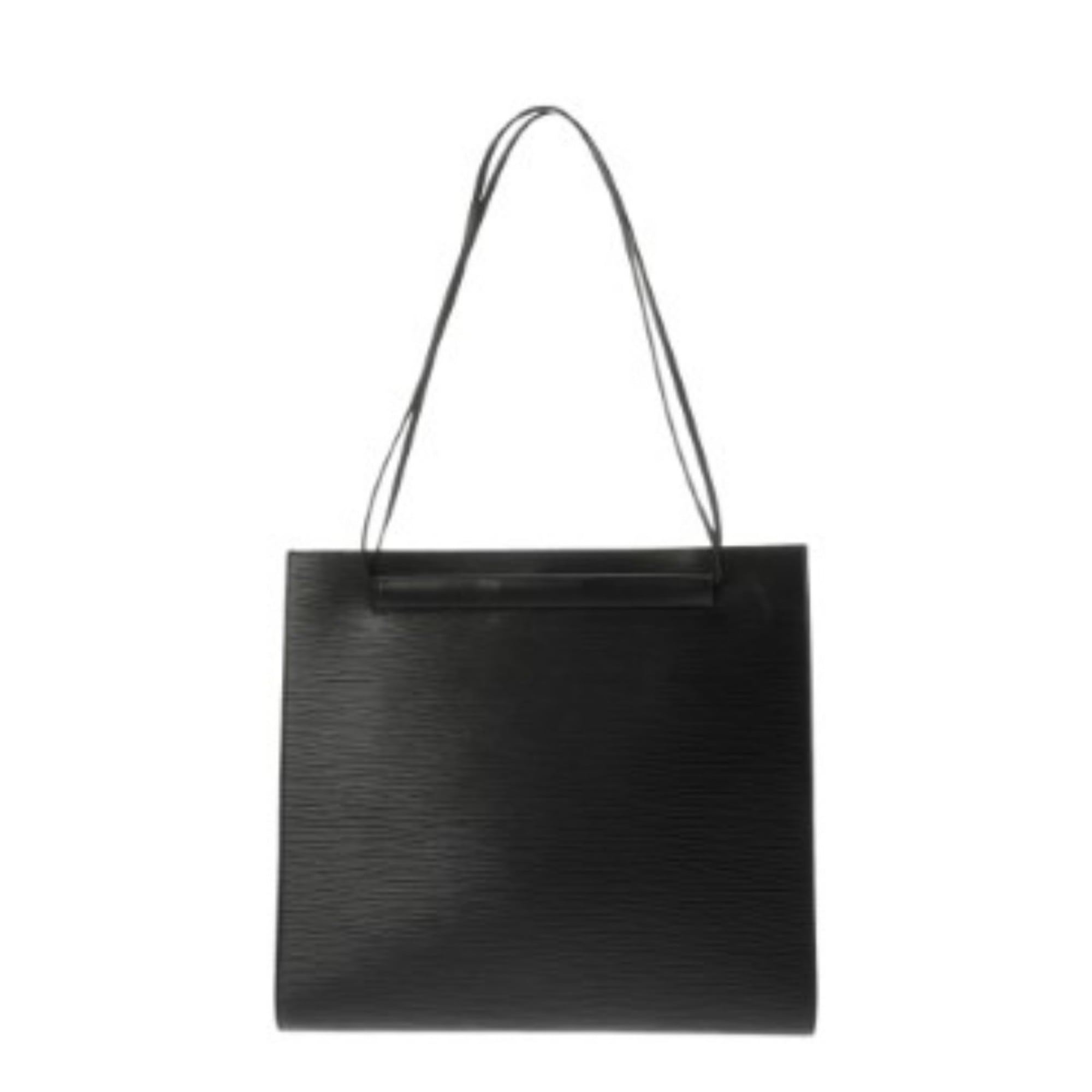 Louis Vuitton Noir Epi Leather Handbag (Pre-Owned)