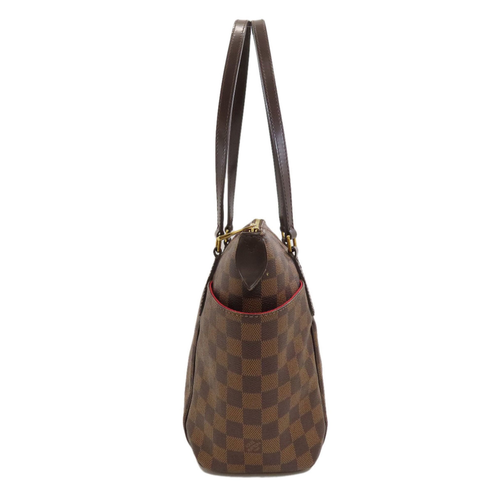 Louis Vuitton Damier Canvas Ebene Damier Canvas Handbag (Pre-Owned)