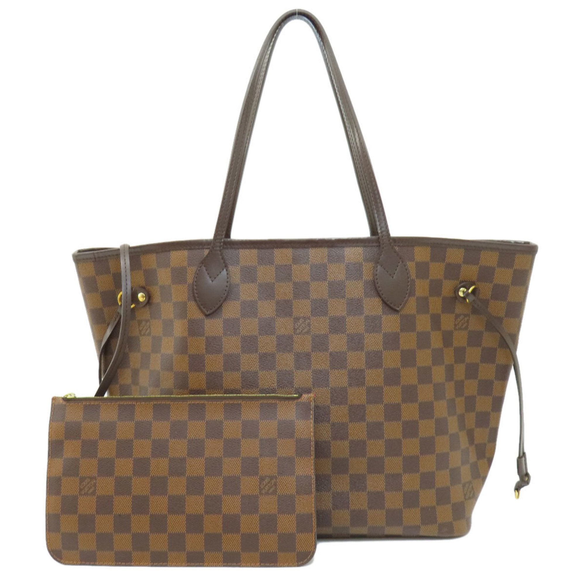 Louis Vuitton Damier Brown Damier Canvas Ebene Damier Canvas Tote Bag (Pre-Owned)