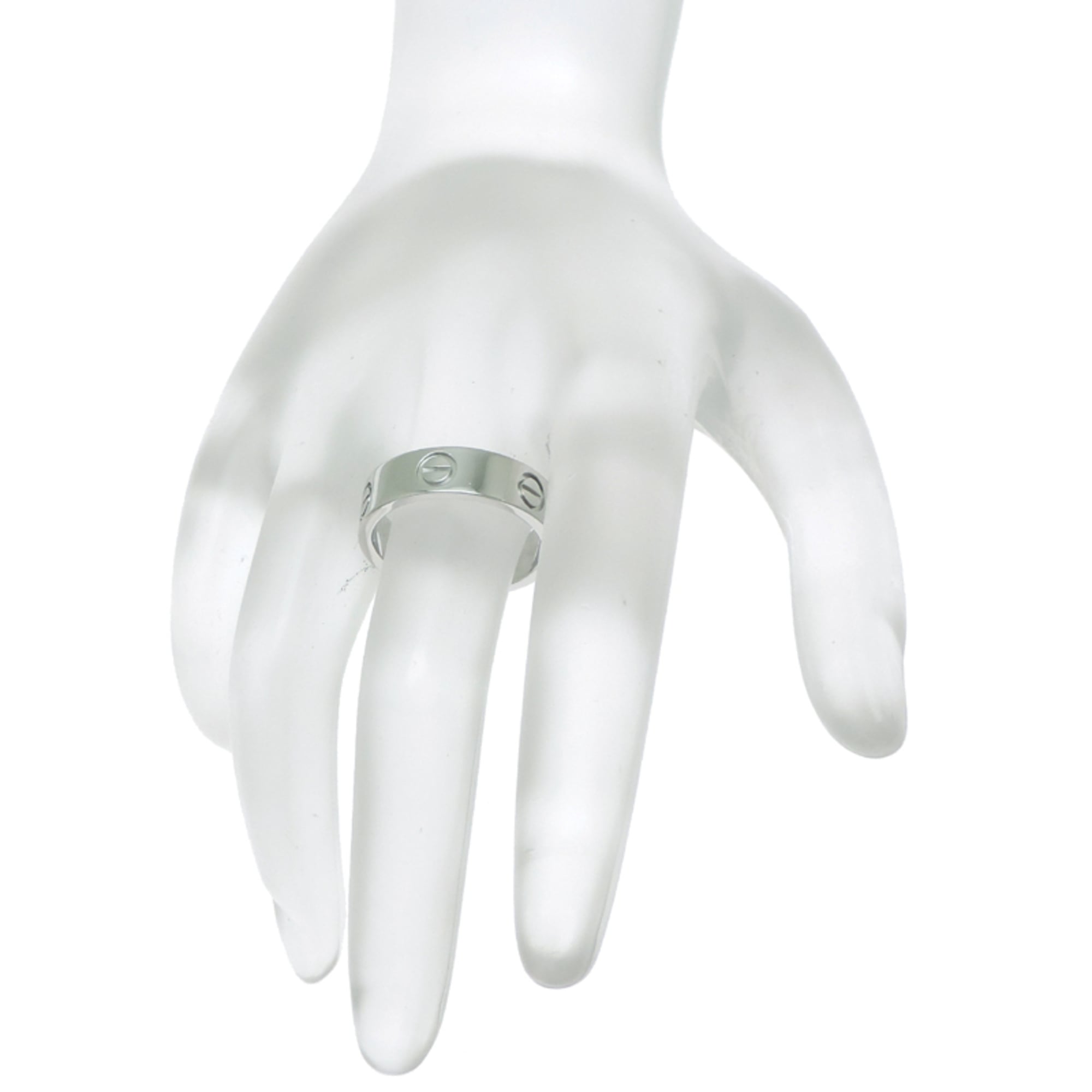 Cartier Platinum 950 Band Ring (Pre-Owned)