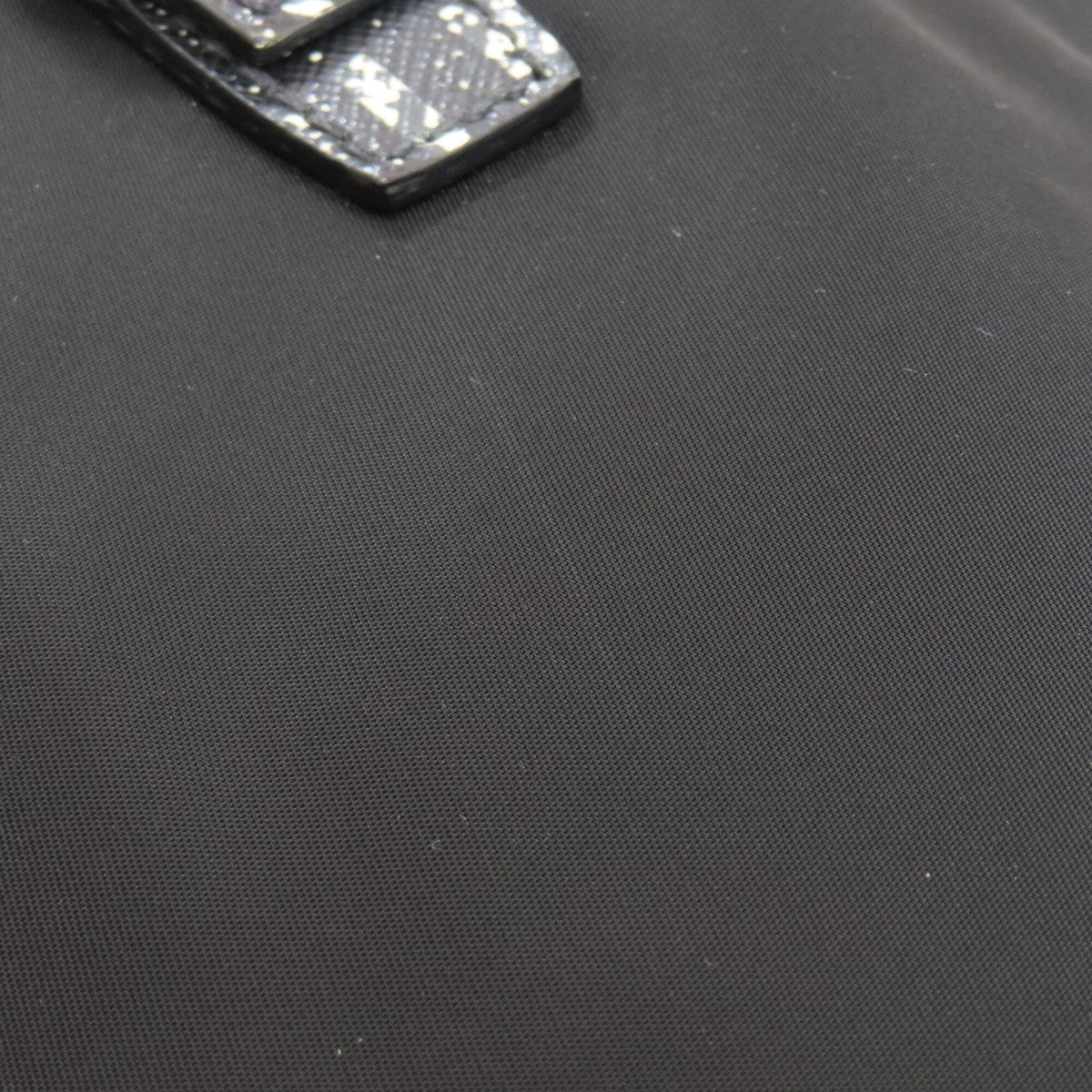 Prada Black White Nylon Backpack (Pre-Owned)