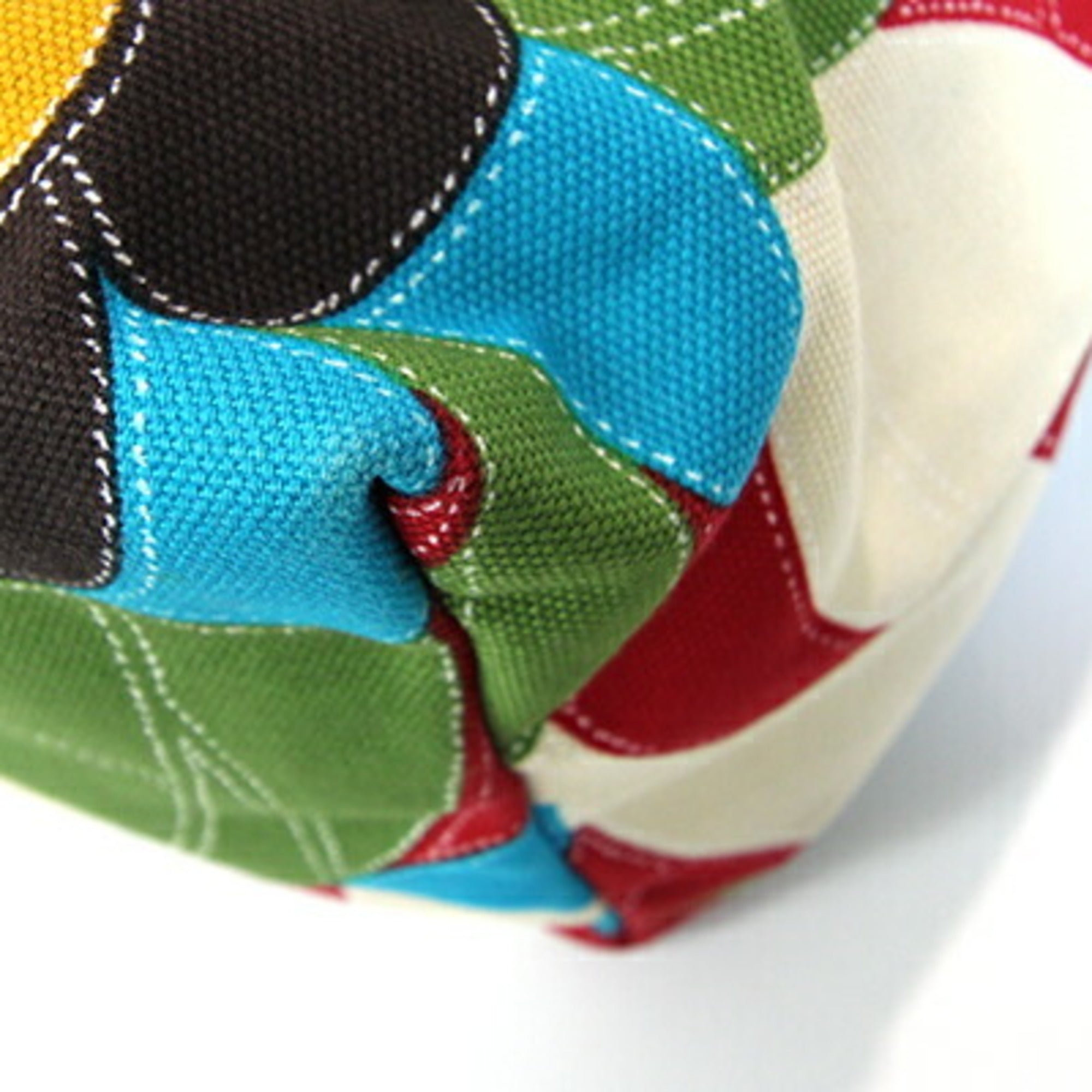 Bally Dark Brown Multi-Color Canvas Leather Handbag Tote Bag (Pre-Owned)