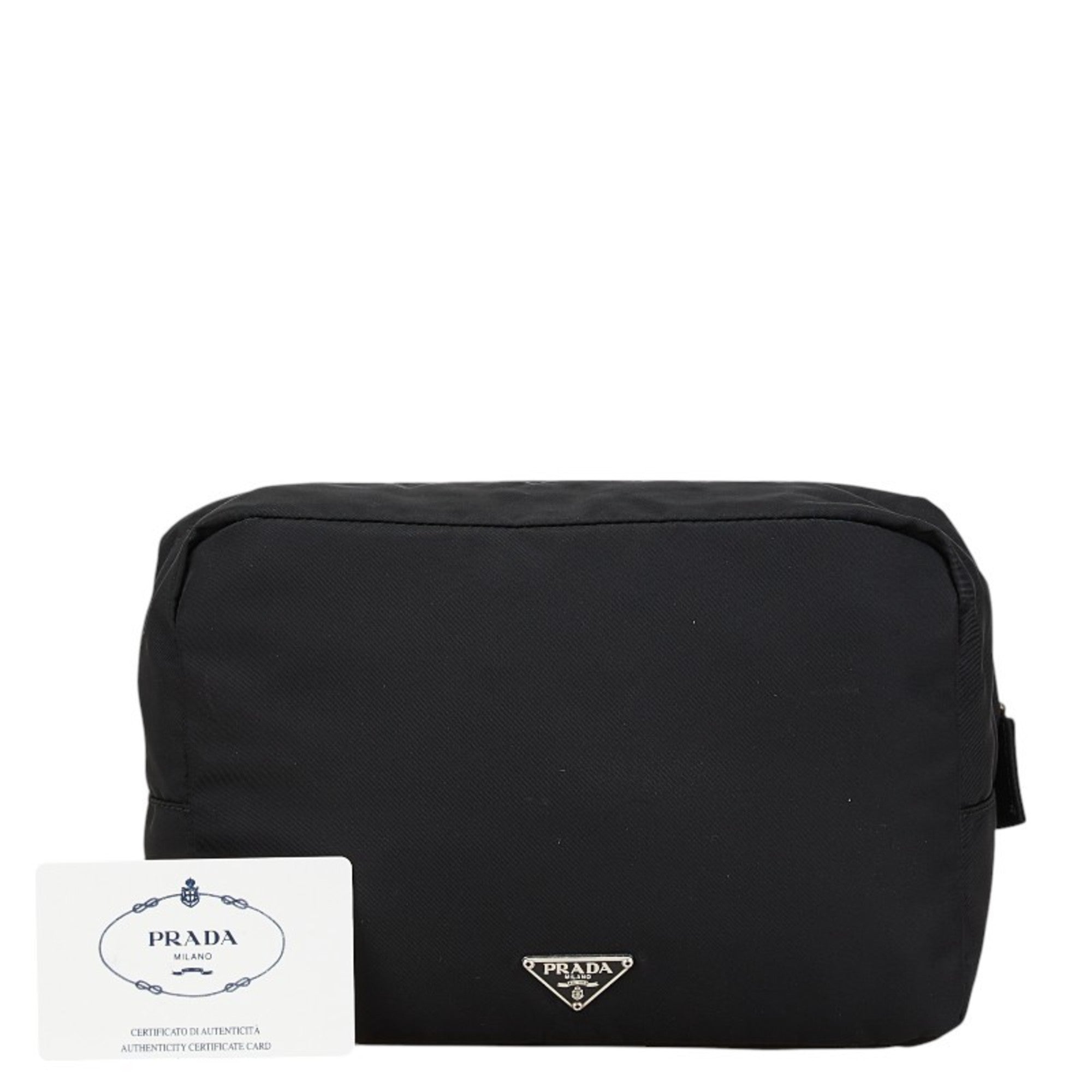Prada Black Nylon Pouch (Pre-Owned)