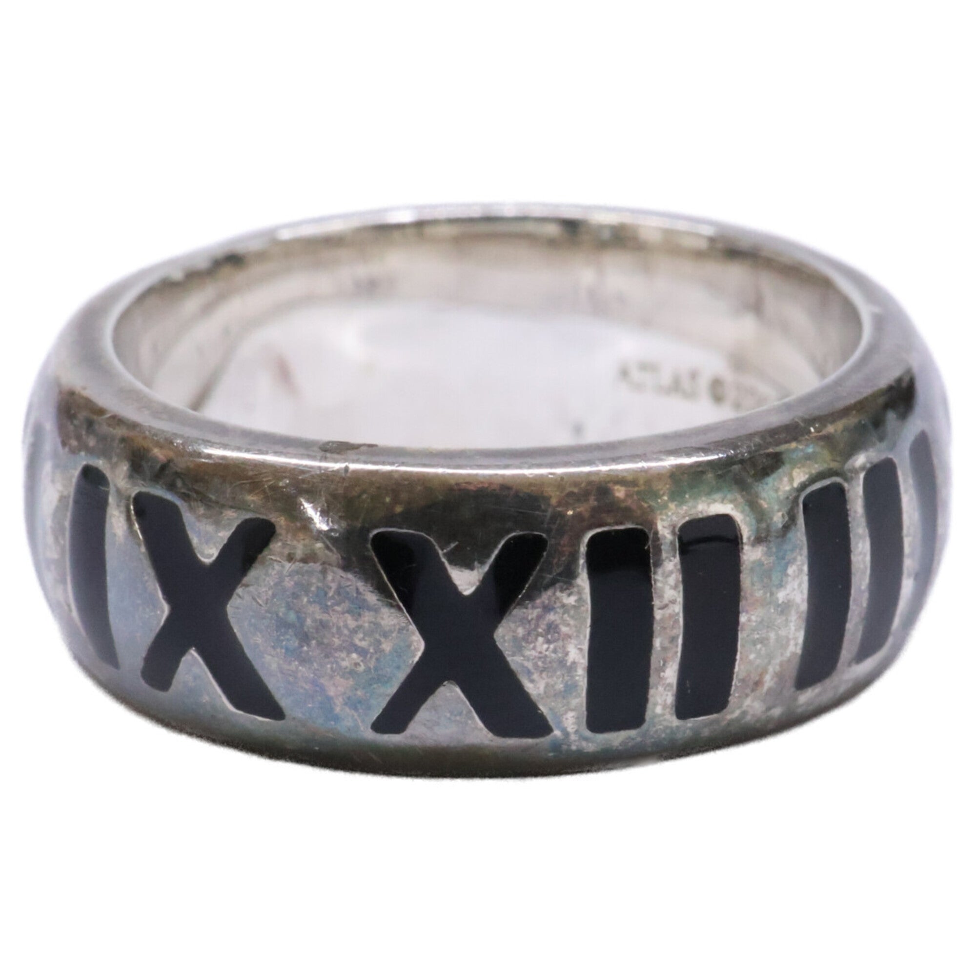 Tiffany Silver Silver 925 Band Ring (Pre-Owned)