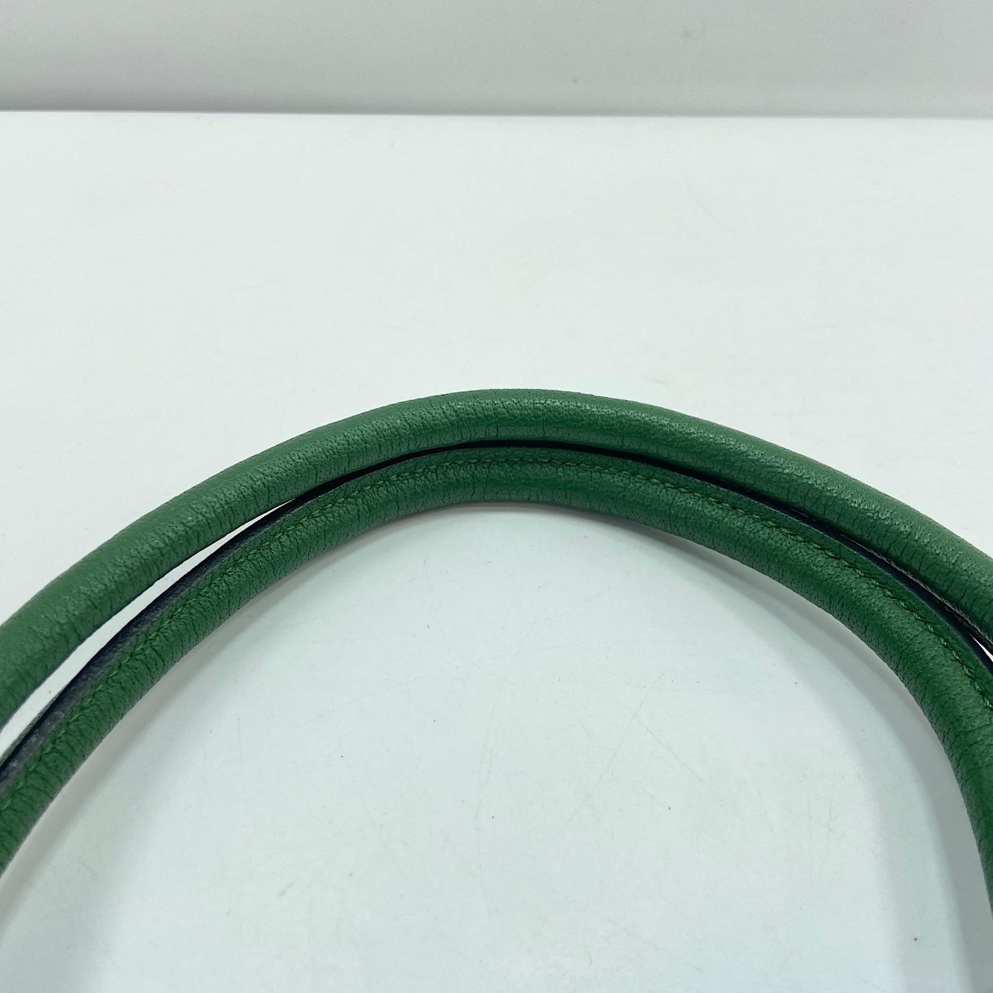 Hermes Garden Green Handbag (Pre-Owned)