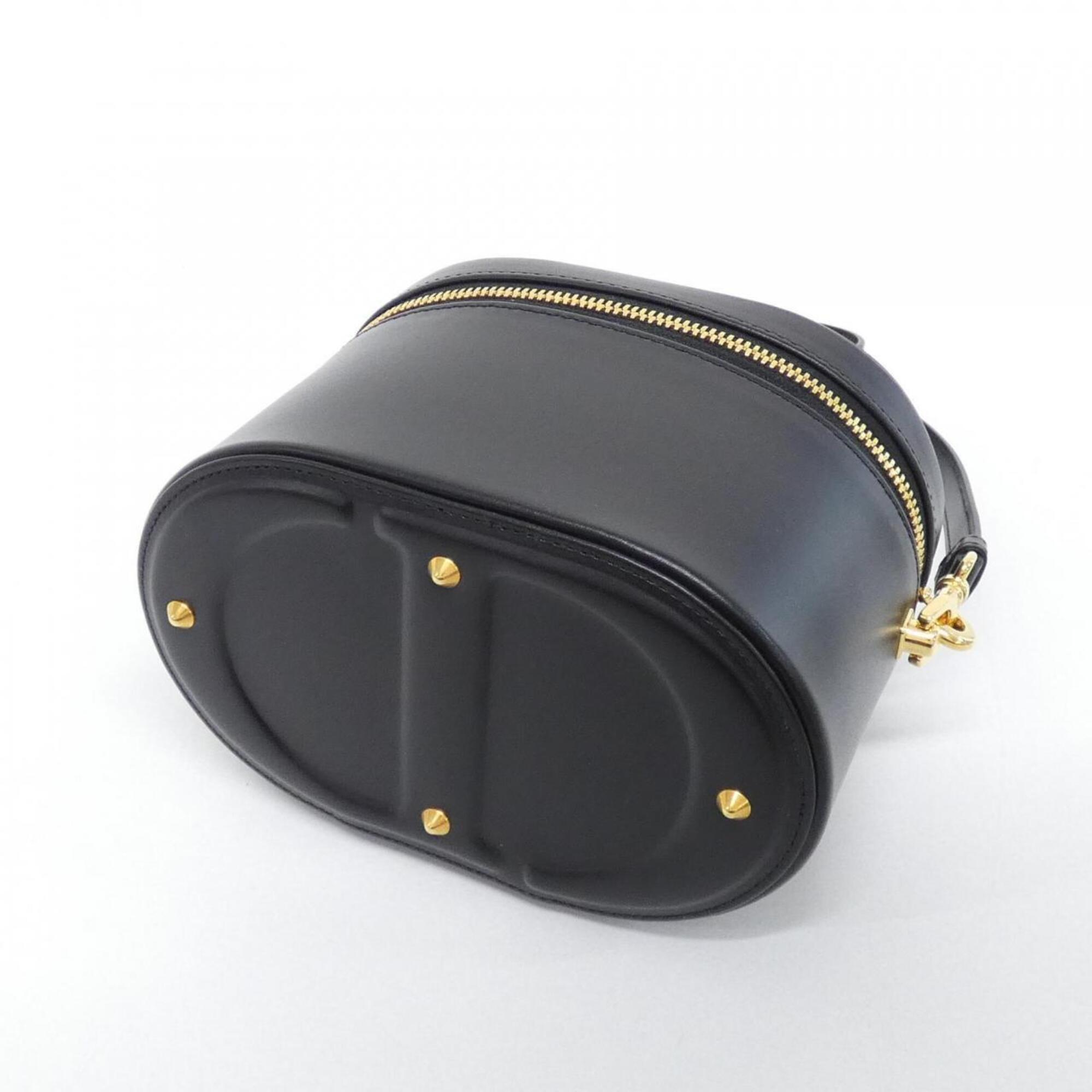 Christian Dior Black Leather Handbag (Pre-Owned)