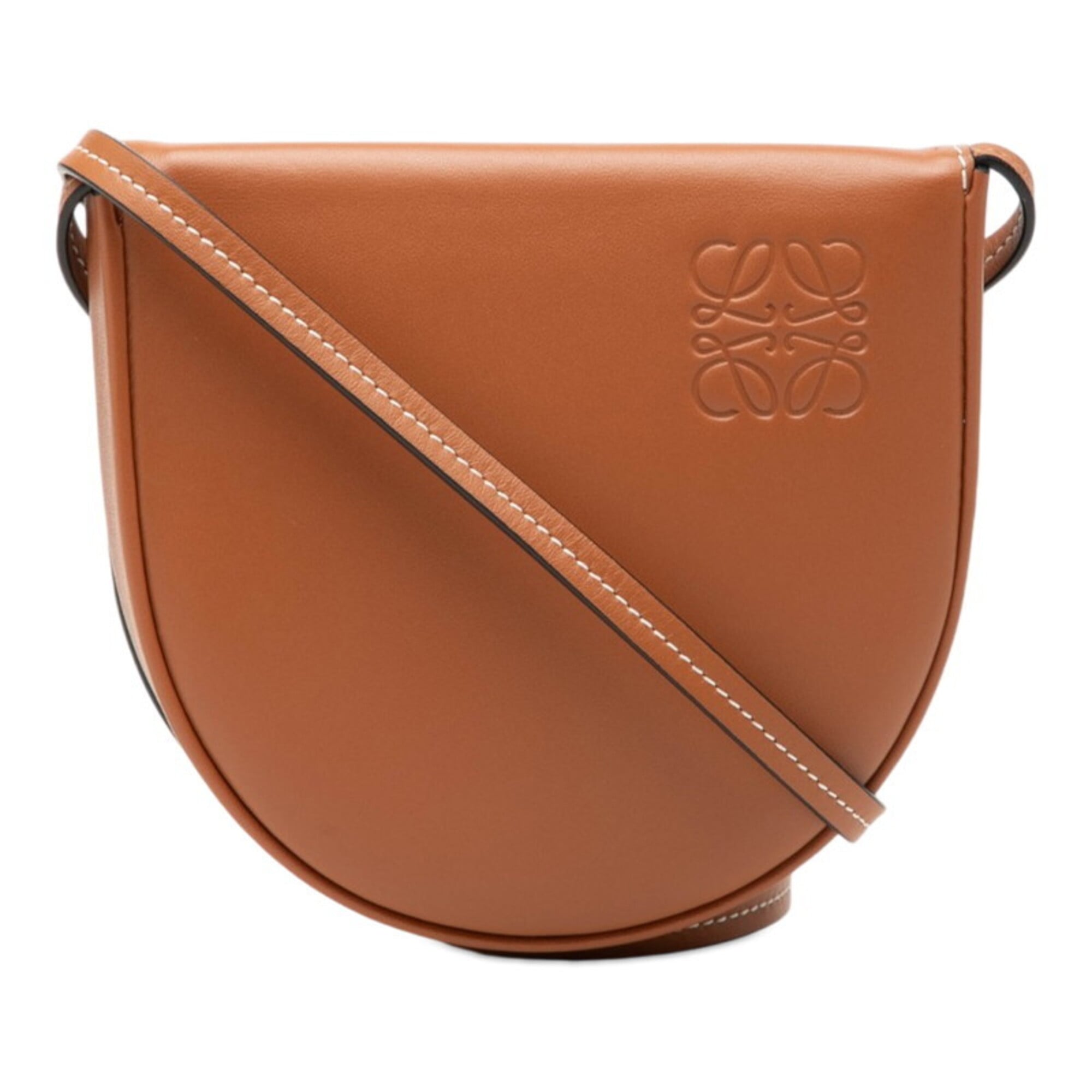 Loewe Brown Leather Handbag Pouch (Pre-Owned)