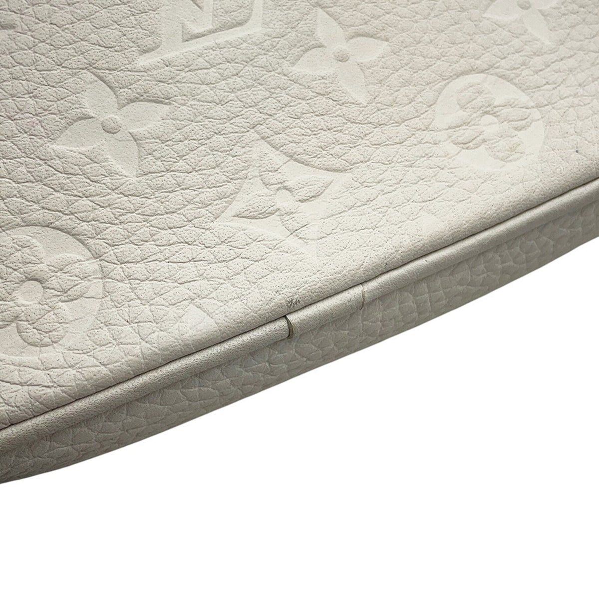Louis Vuitton Monogram Empreinte White Monogram Empreinte Handbag Pochette (Pre-Owned)