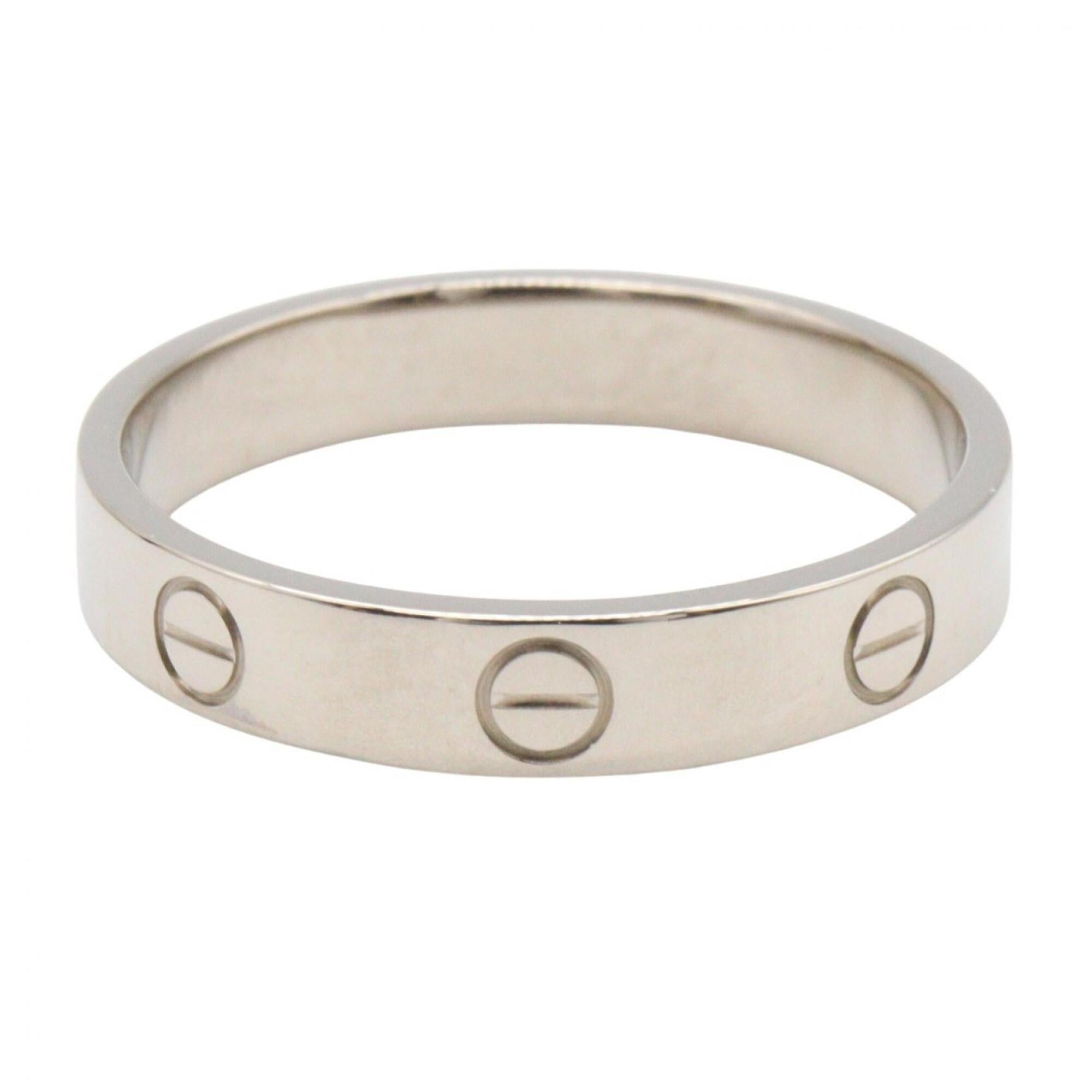 Cartier Silver White Gold (18K) Band Ring (Pre-Owned)