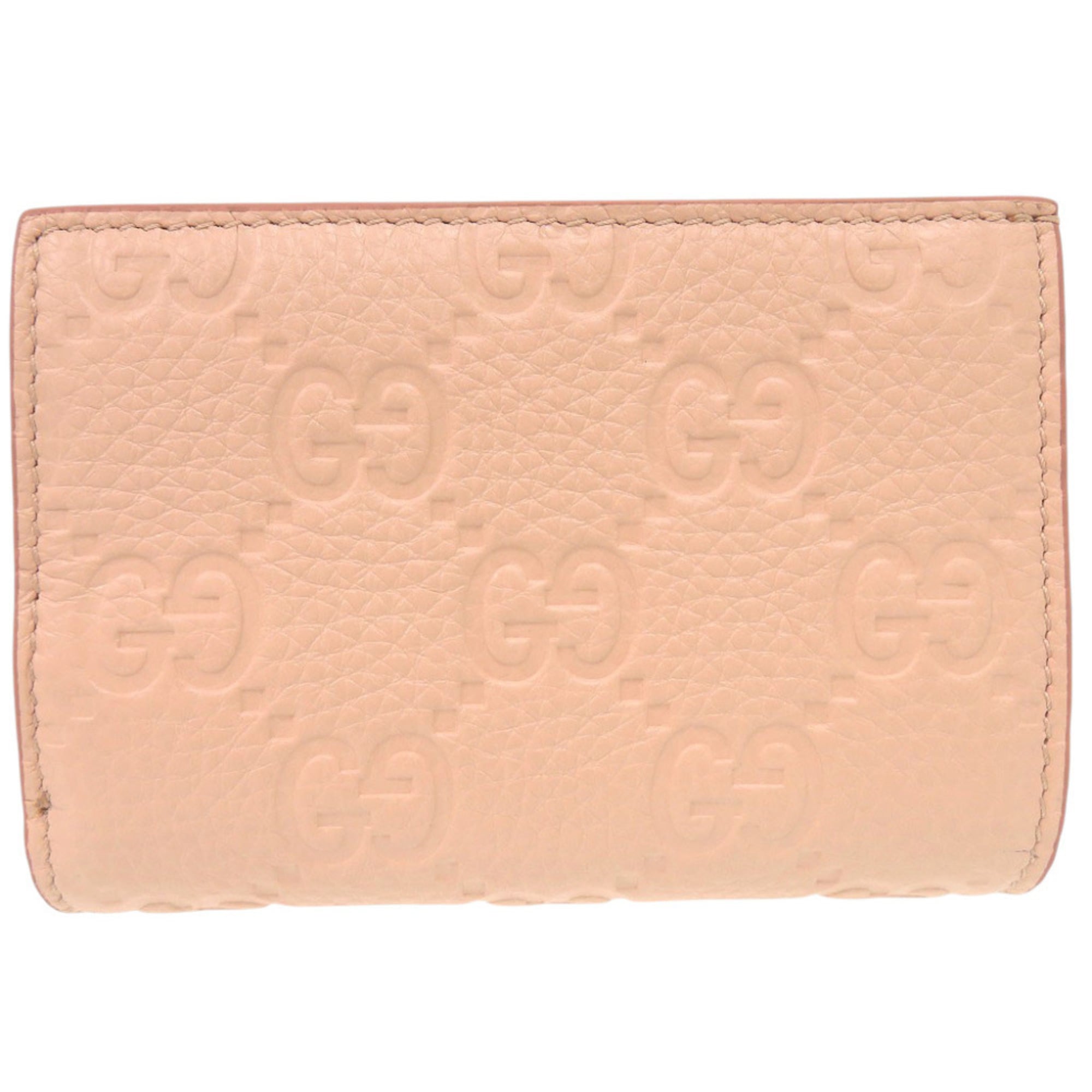 Gucci Beige Leather Wallet (Bi-Fold) (Pre-Owned)