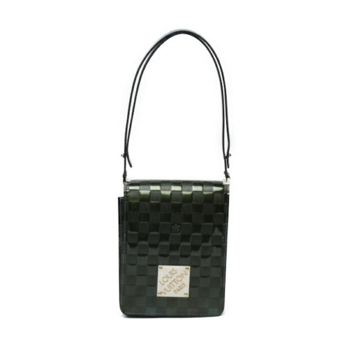 Louis Vuitton Green Handbag Shoulder Bag (Pre-Owned)