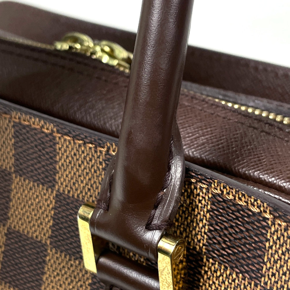 Louis Vuitton Brown Damier Canvas Damier Canvas Handbag (Pre-Owned)