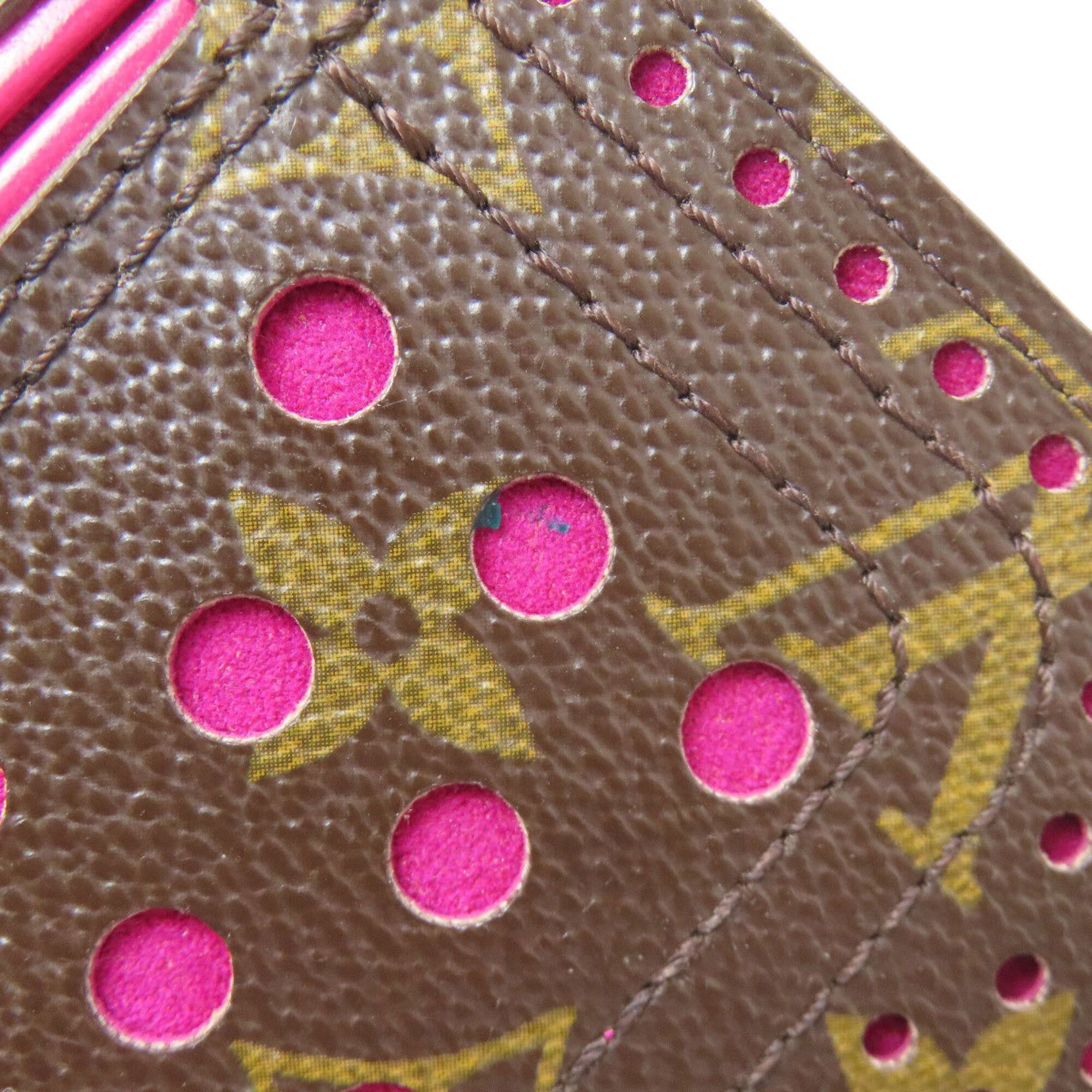 Louis Vuitton Fuchsia Monogram Monogram Wallet (Bi-Fold) (Pre-Owned)