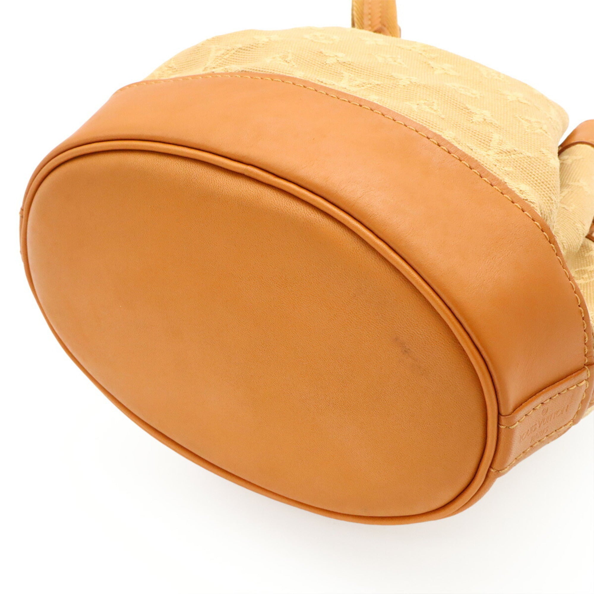 Louis Vuitton Monogram Mini Beige Brown Canvas Leather Handbag (Pre-Owned)