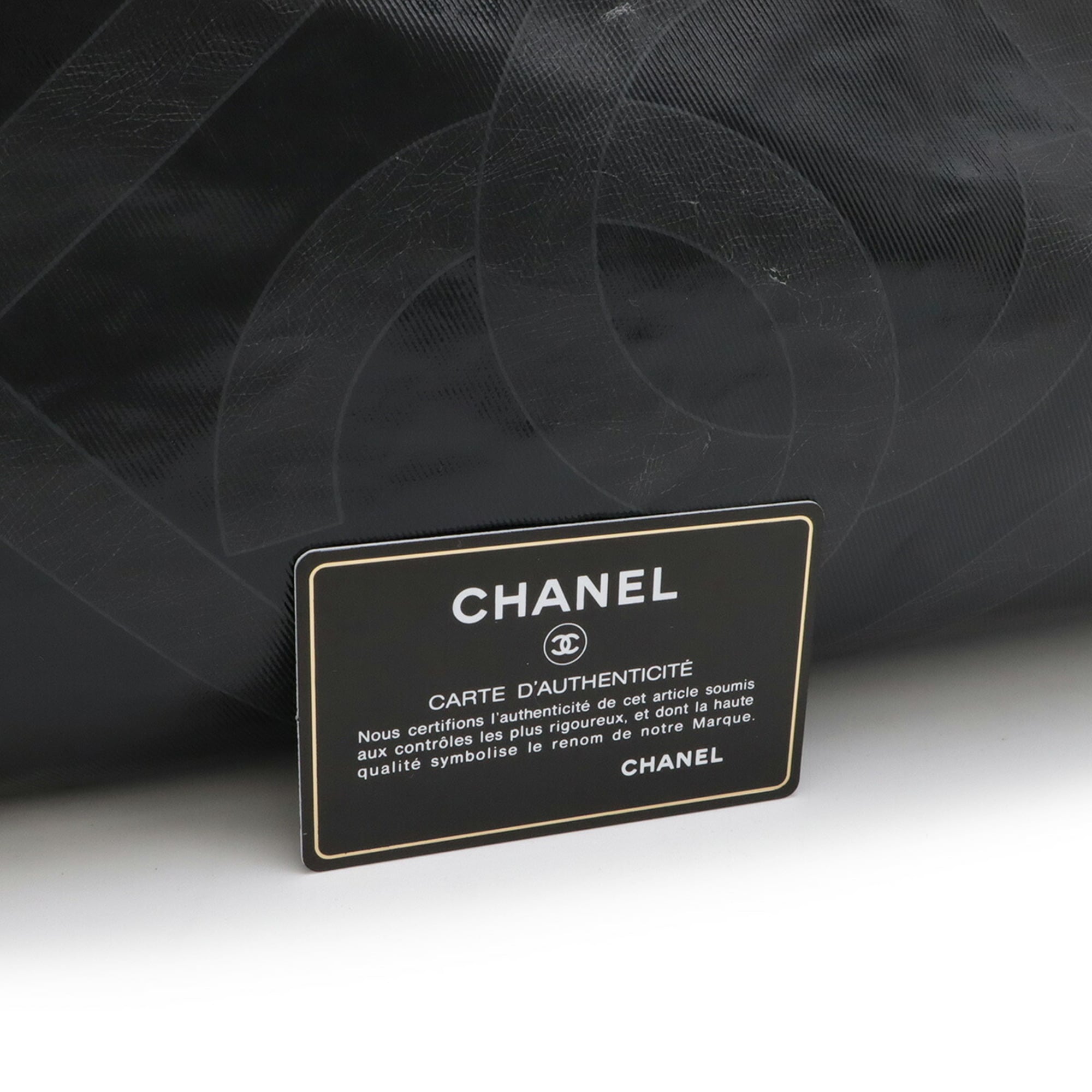 Chanel Sport Black Coated Canvas Boston Bag Handbag Shoulder Bag (Pre-Owned)