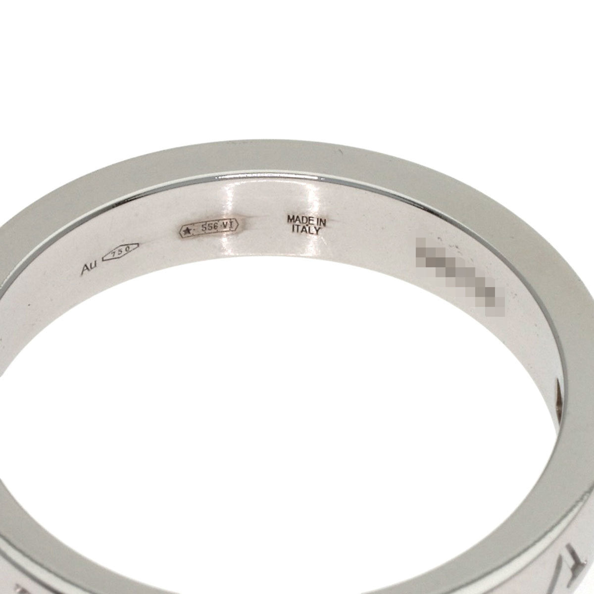 Bvlgari White Gold (18K) Band Ring (Pre-Owned)
