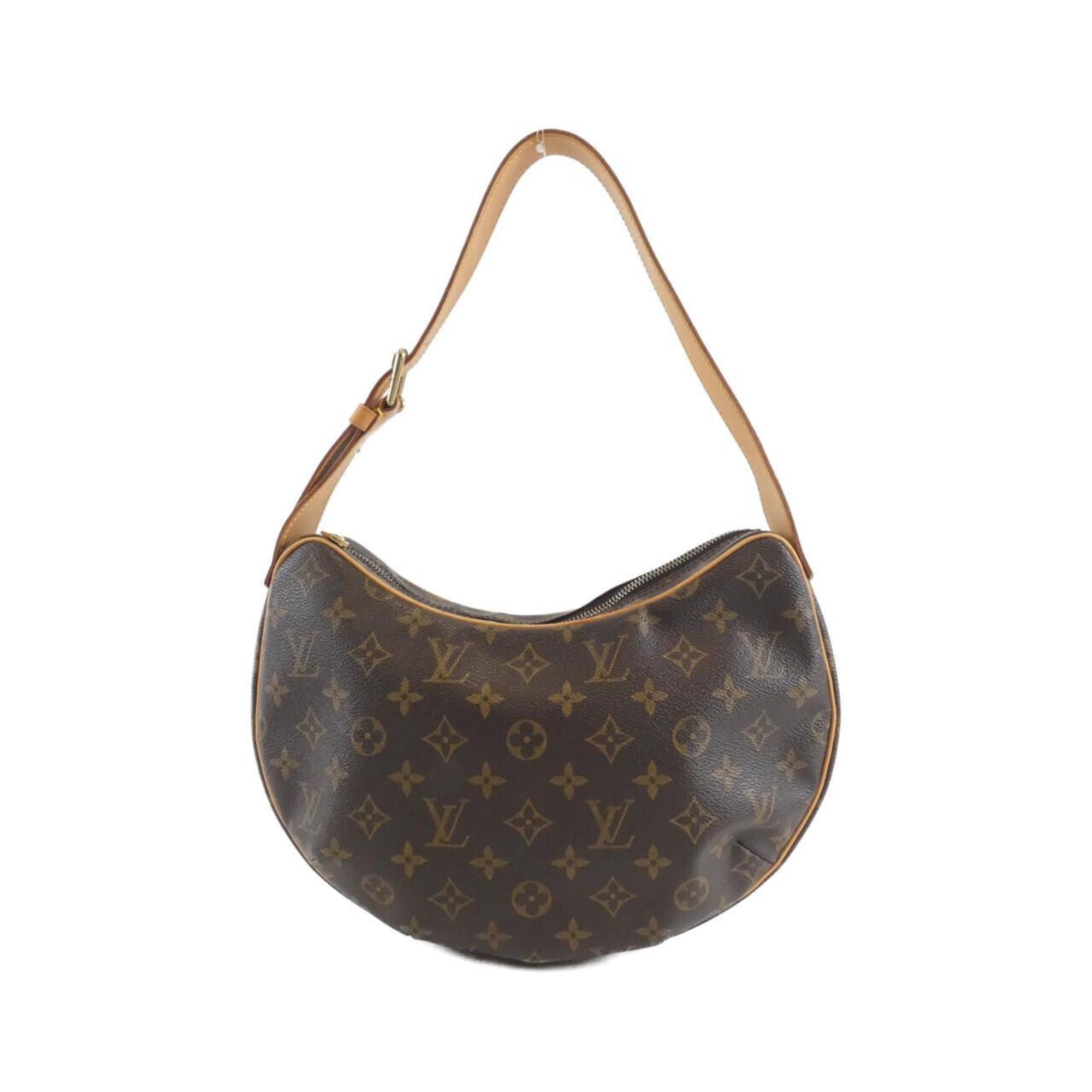 Louis Vuitton Marron Coated Canvas Shoulder Bag (Pre-Owned)