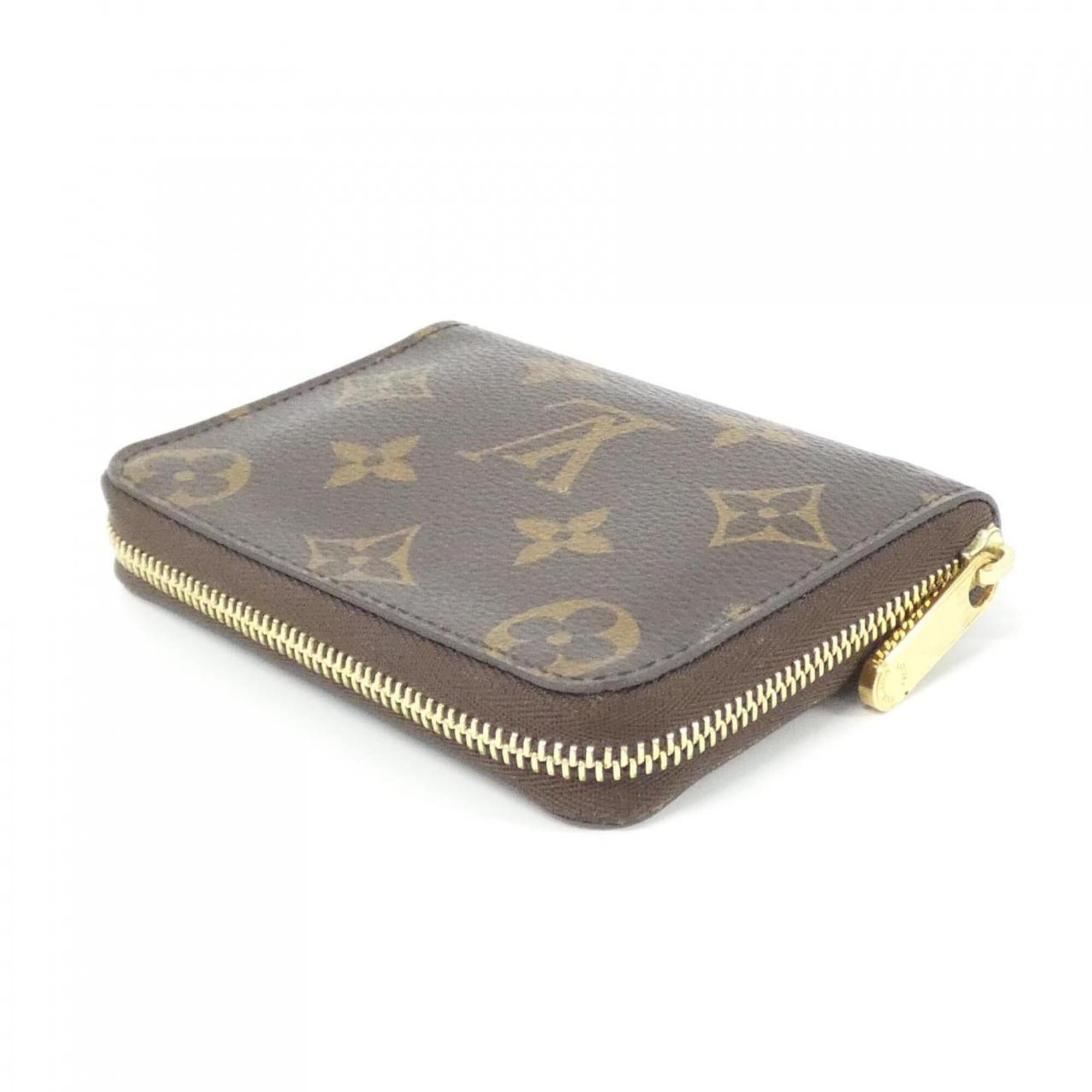 Louis Vuitton Marron Monogram Coated Canvas Coin Purse/Coin Case (Pre-Owned)