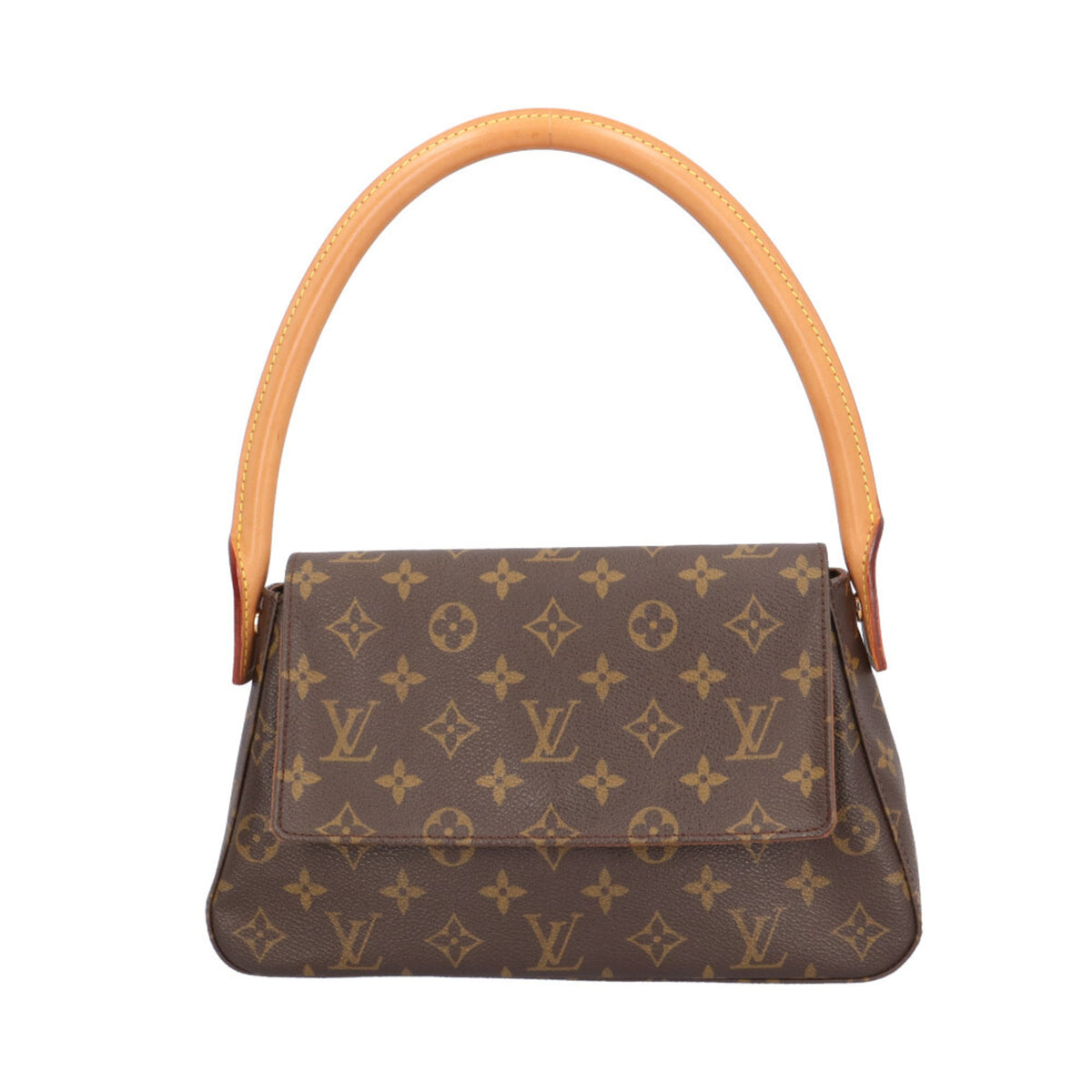 Louis Vuitton Brown Monogram Canvas Handbag (Pre-Owned)
