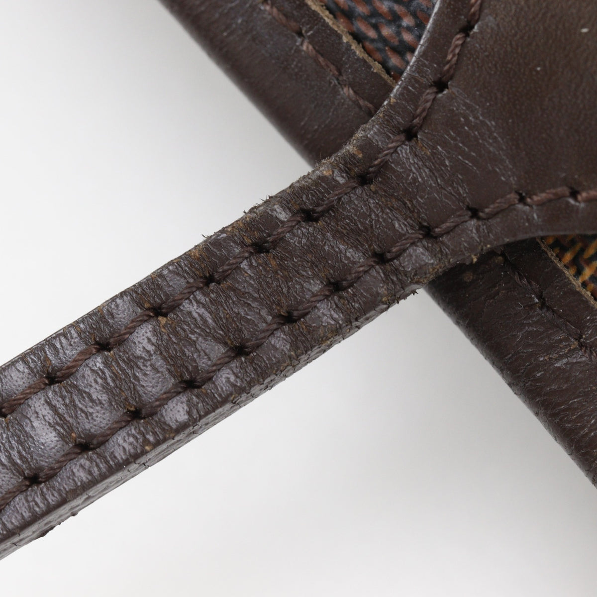 Louis Vuitton Brown Damier Canvas Tote Bag (Pre-Owned)