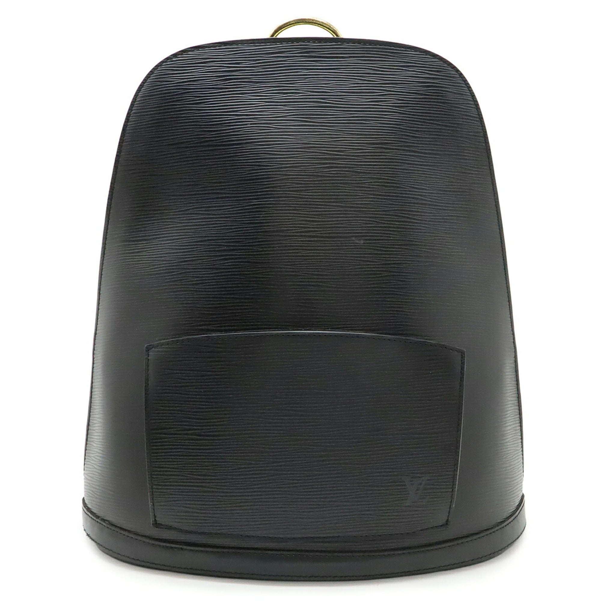 Louis Vuitton Noir Epi Leather Backpack Shoulder Bag (Pre-Owned)