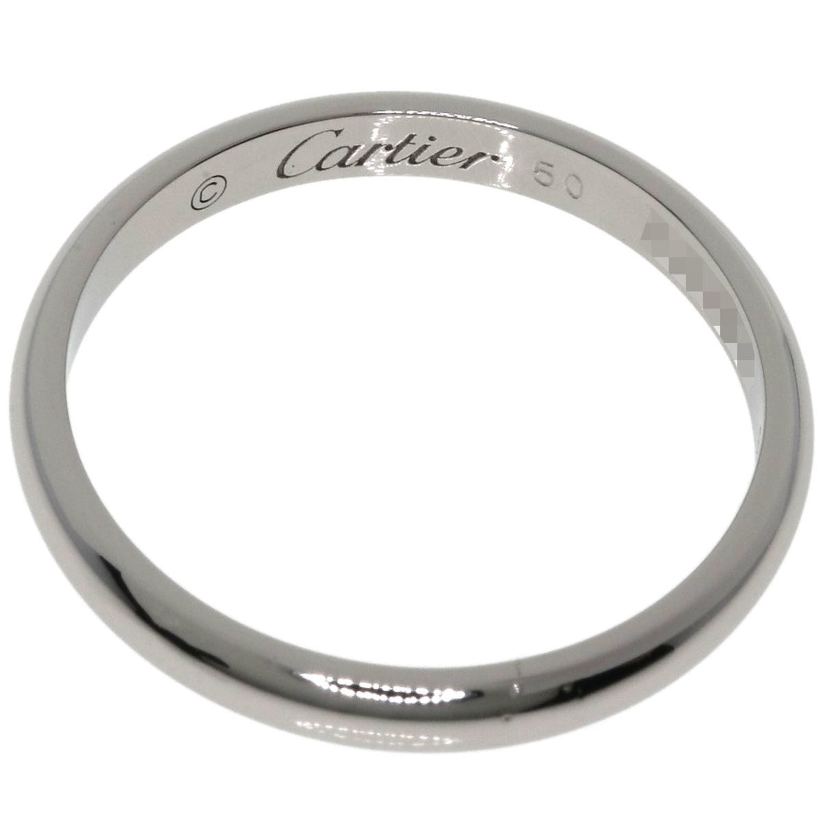 Cartier Platinum 950 Band Ring (Pre-Owned)