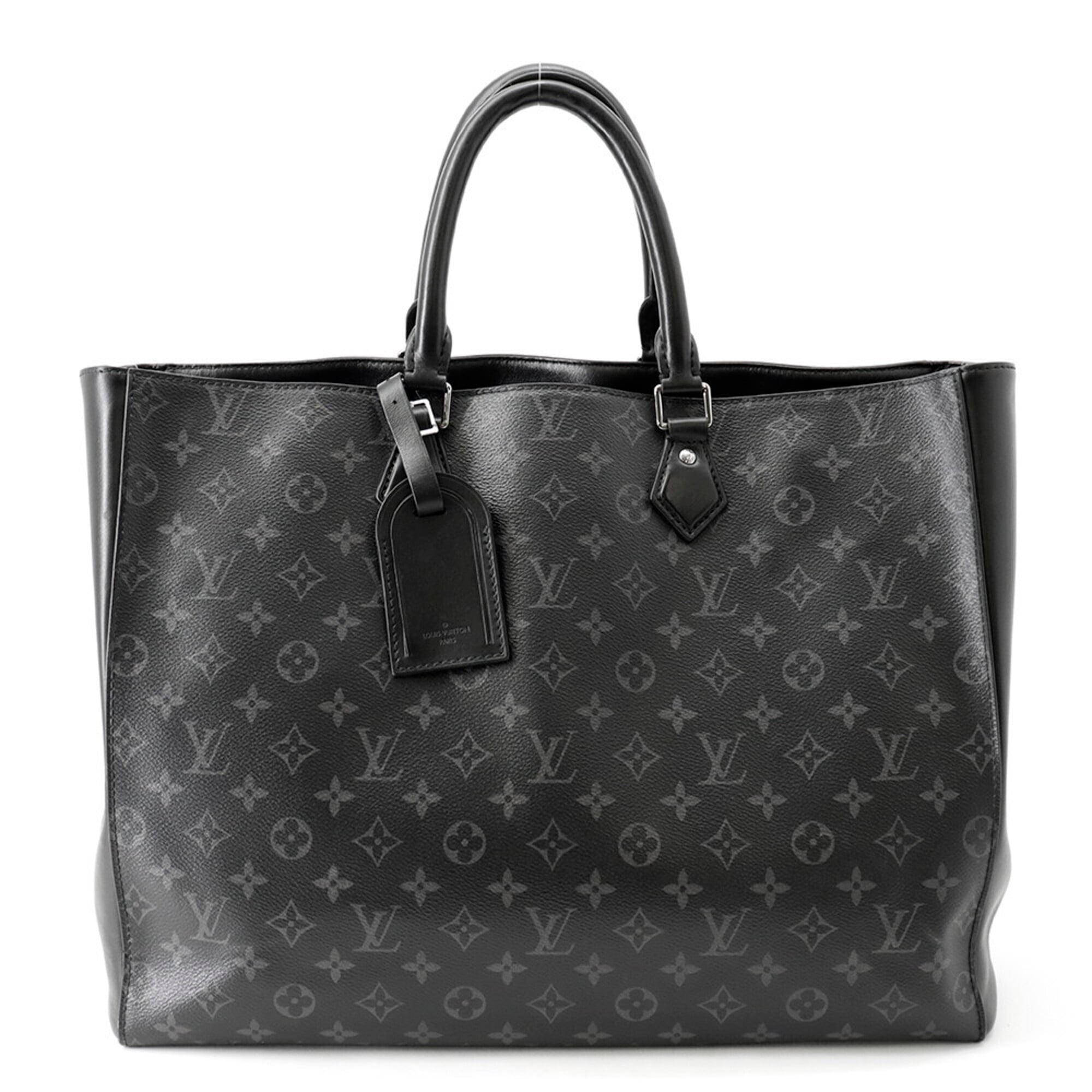 Louis Vuitton Black Monogram Eclipse Noir Monogram Eclipse Handbag Tote Bag (Pre-Owned)