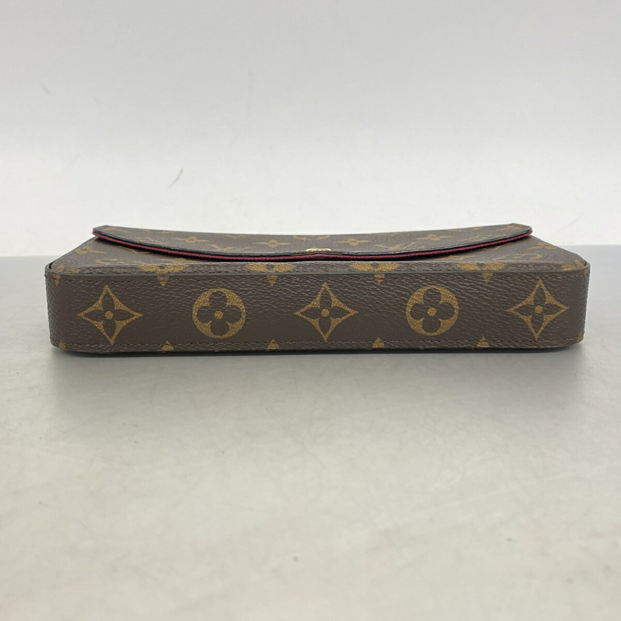 Louis Vuitton Fuchsia Chain/Shoulder Wallet (Pre-Owned)
