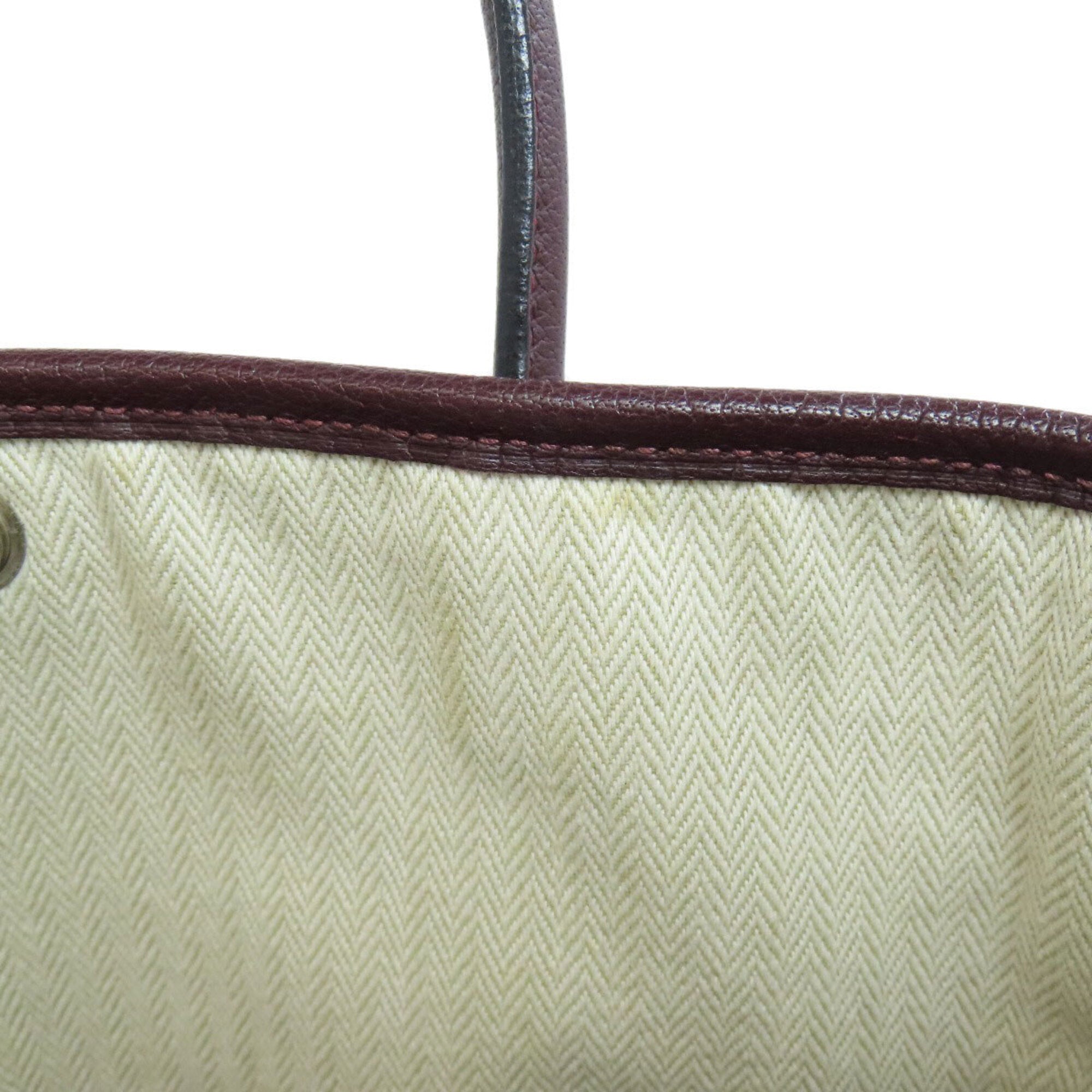 Hermes Bordeaux Negonda Leather Handbag (Pre-Owned)