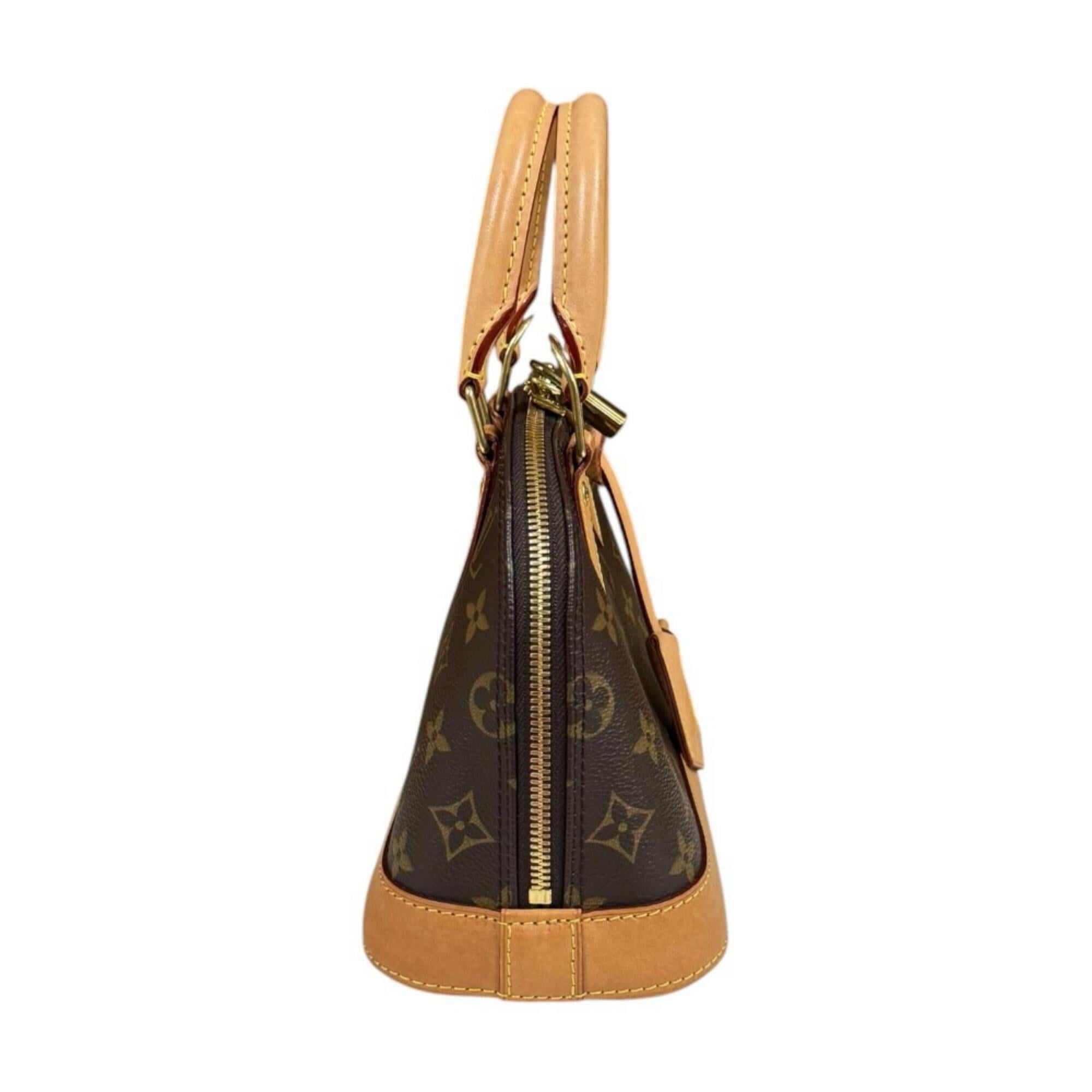 Louis Vuitton Monogram Brown Monogram Canvas Handbag Shoulder Bag (Pre-Owned)