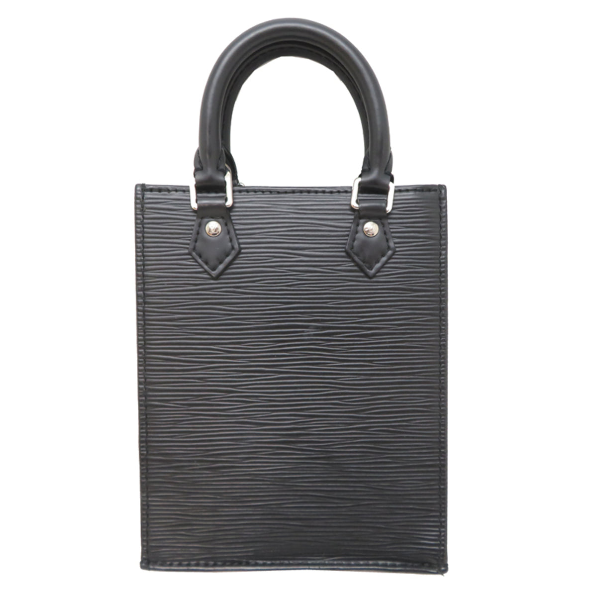 Louis Vuitton Black Noir Epi Leather Handbag (Pre-Owned)